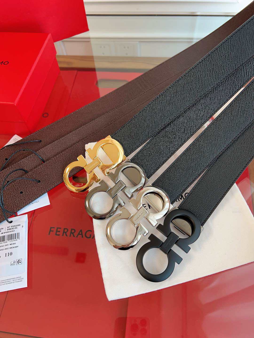 Ferragamo belt-110