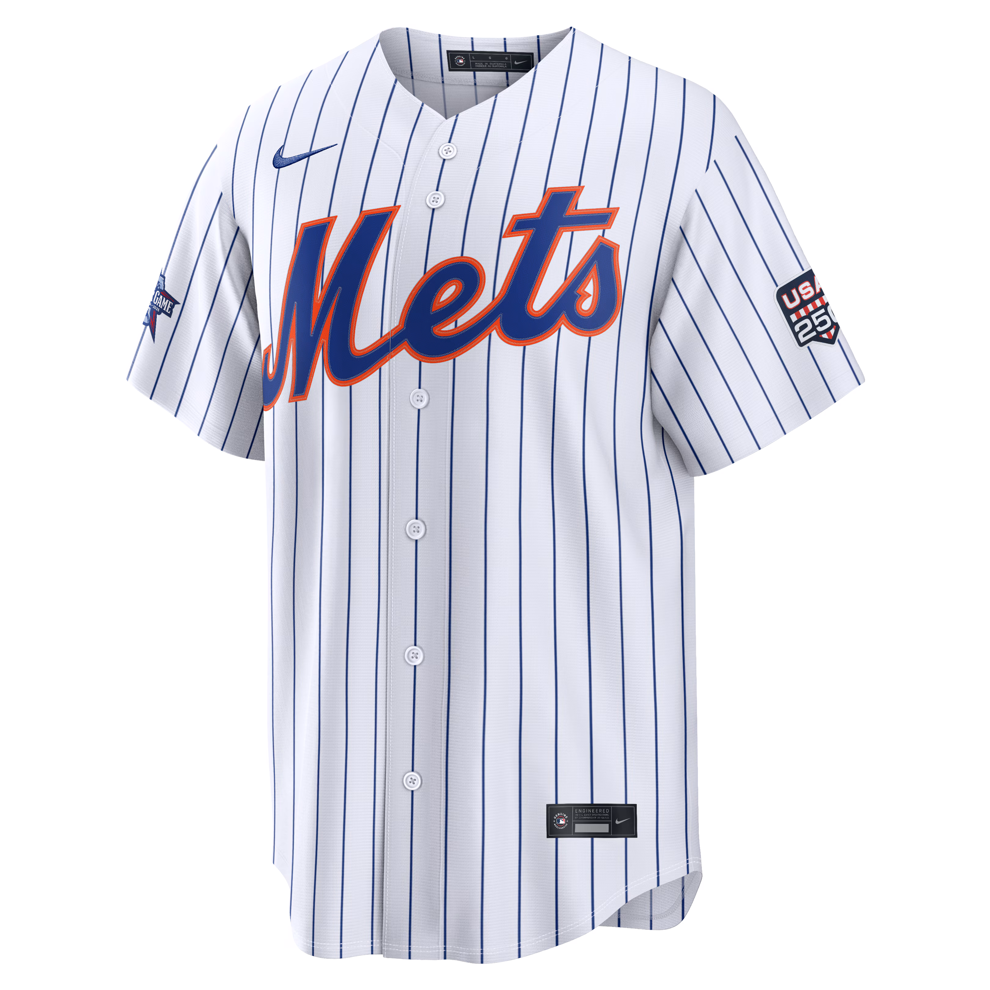 2026 All-Star Game New York Mets Juan Soto Nike White Replica Jersey