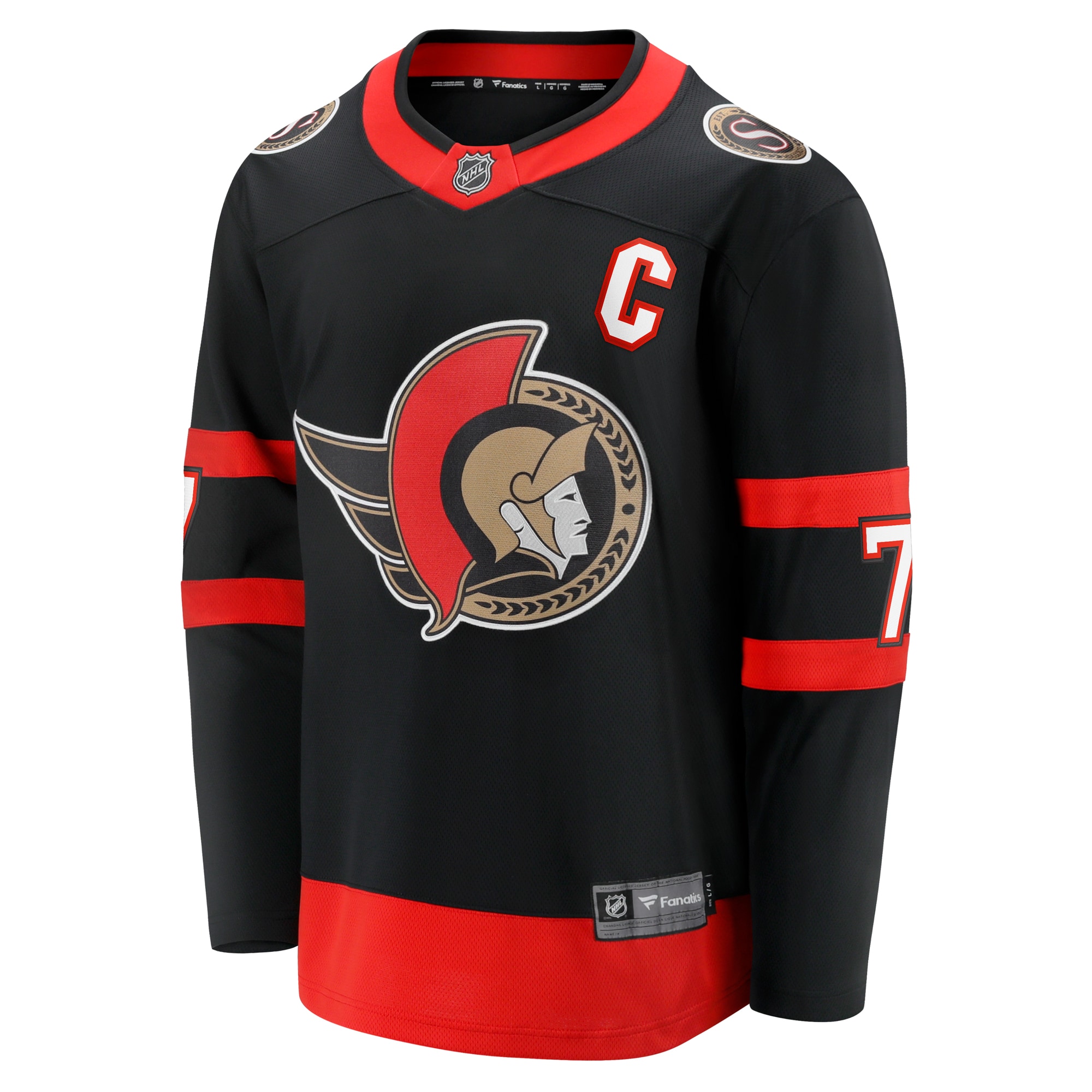 Brady Tkachuk Ottawa Senators Fanatics Home Breakaway Jersey - Black