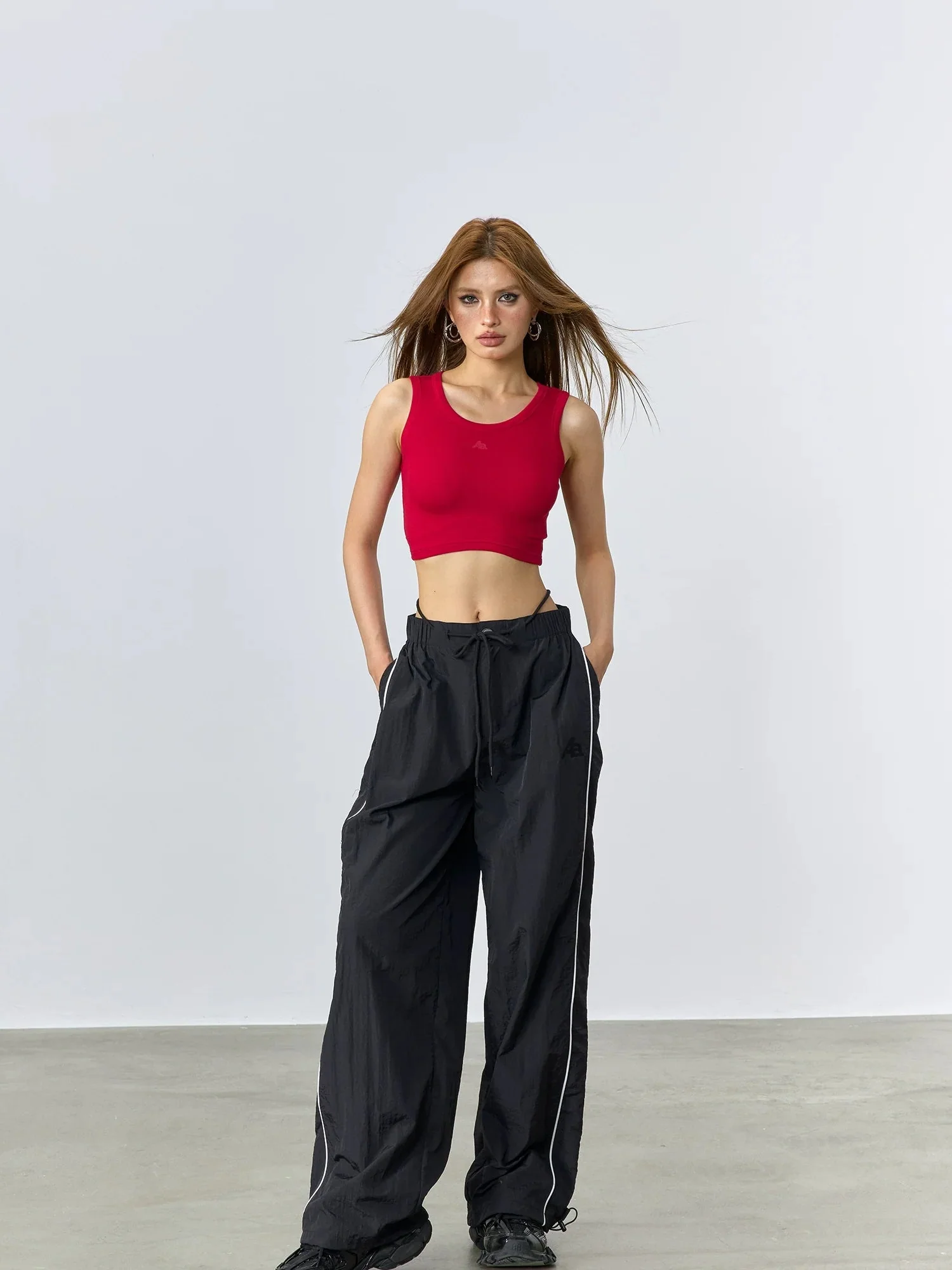 Summer Breathable Casual Overalls Jazz Pants KT3193