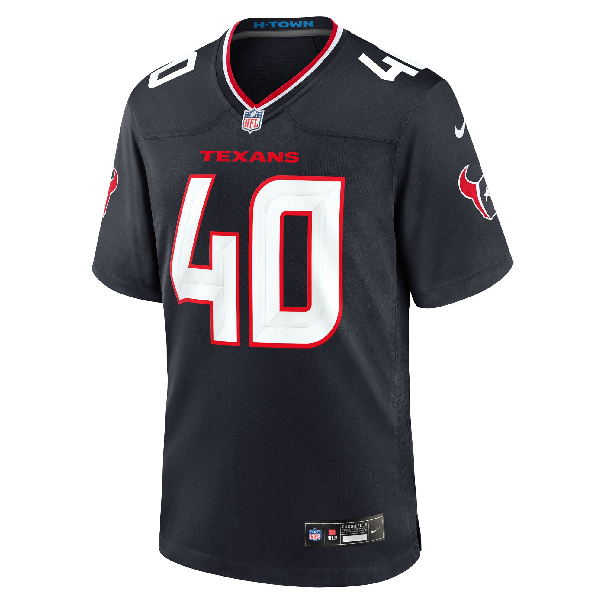 Austin Brinkman Houston Texans Nike Team Game Jersey -  Navy