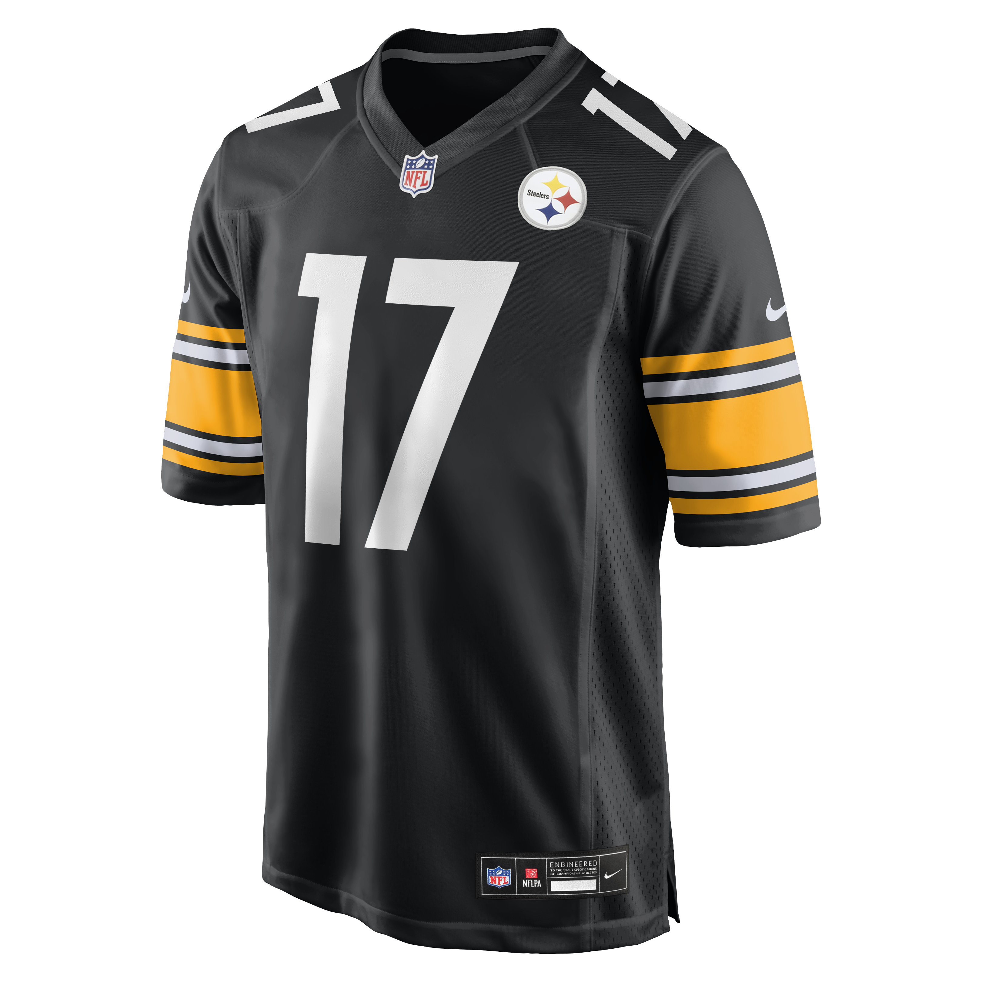 Germie Bernard Pittsburgh Steelers Nike Game Jersey - Black