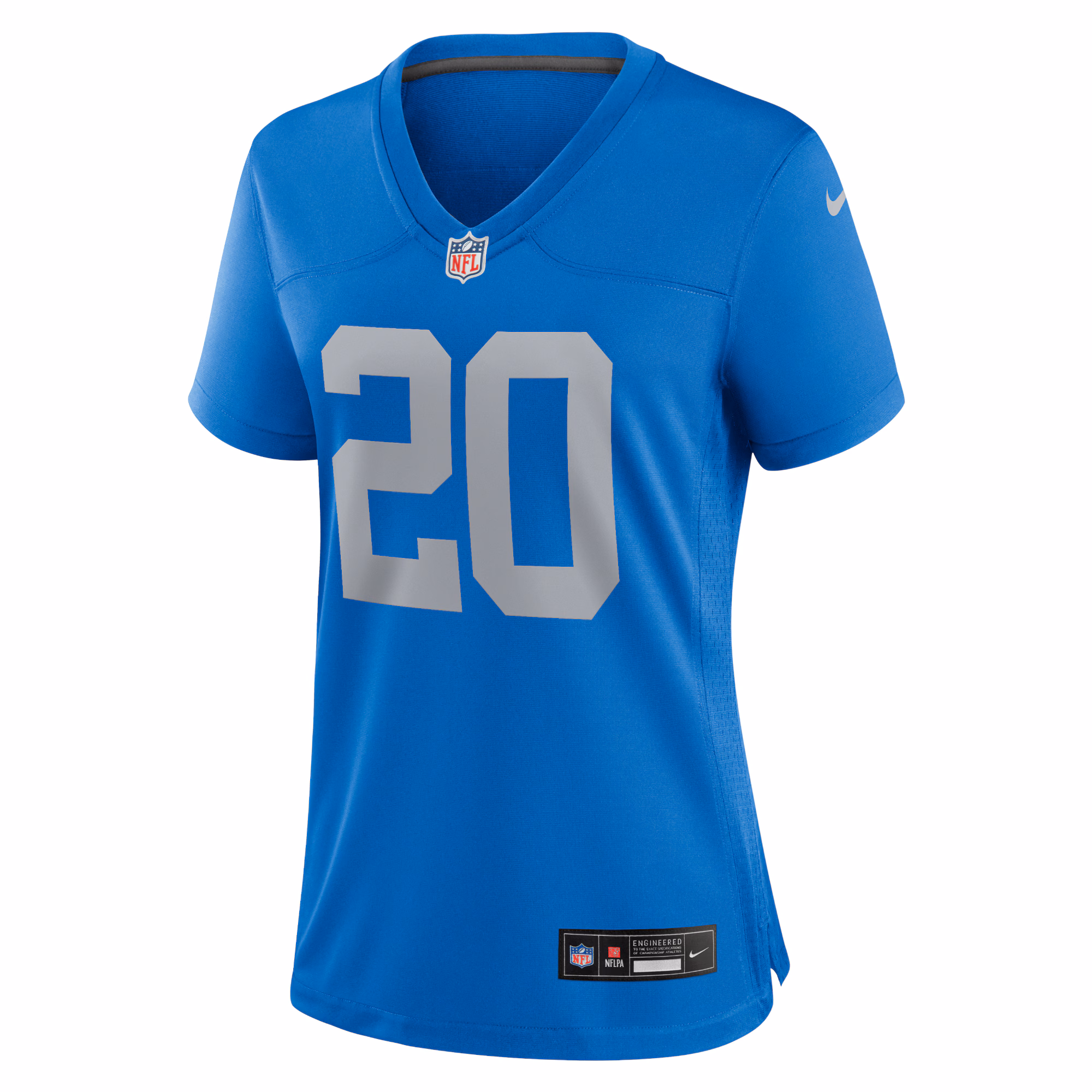 Barry Sanders Detroit Lions Nike Women's Alternate Game Jersey - Blue
