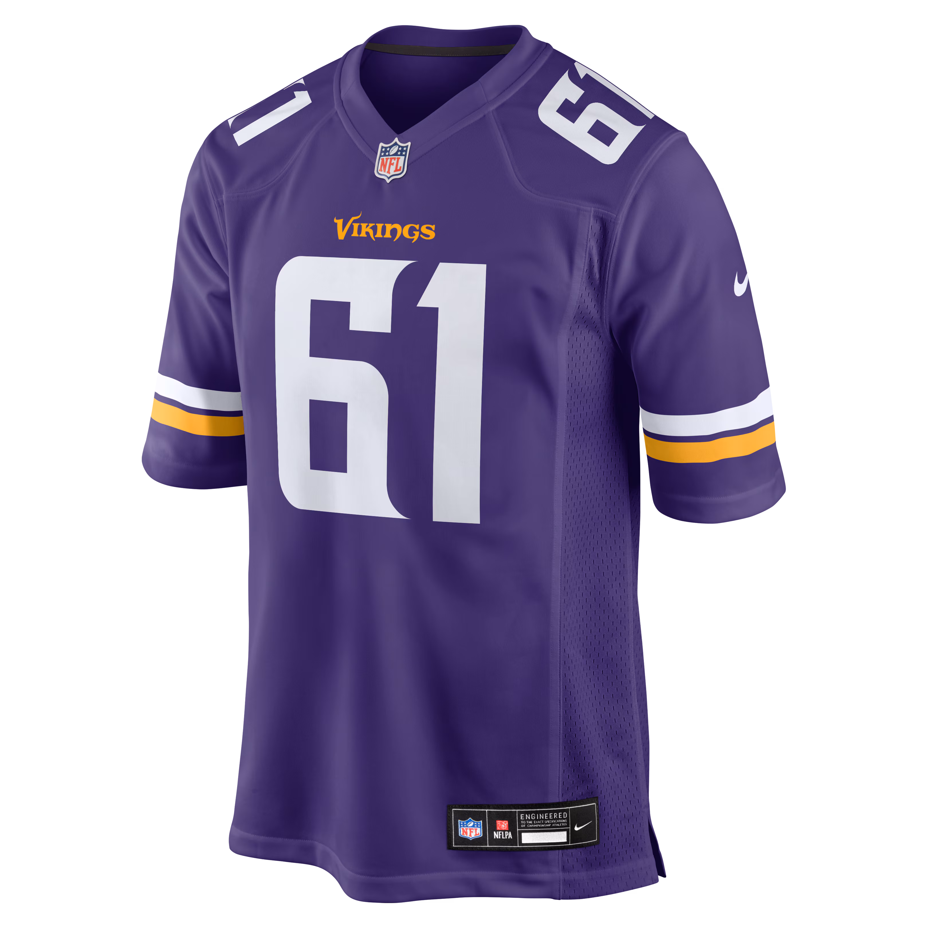 Jalen Redmond Minnesota Vikings Nike  Game Jersey -  Purple