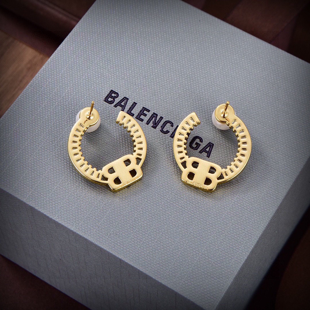 Balenciaga earrings-75