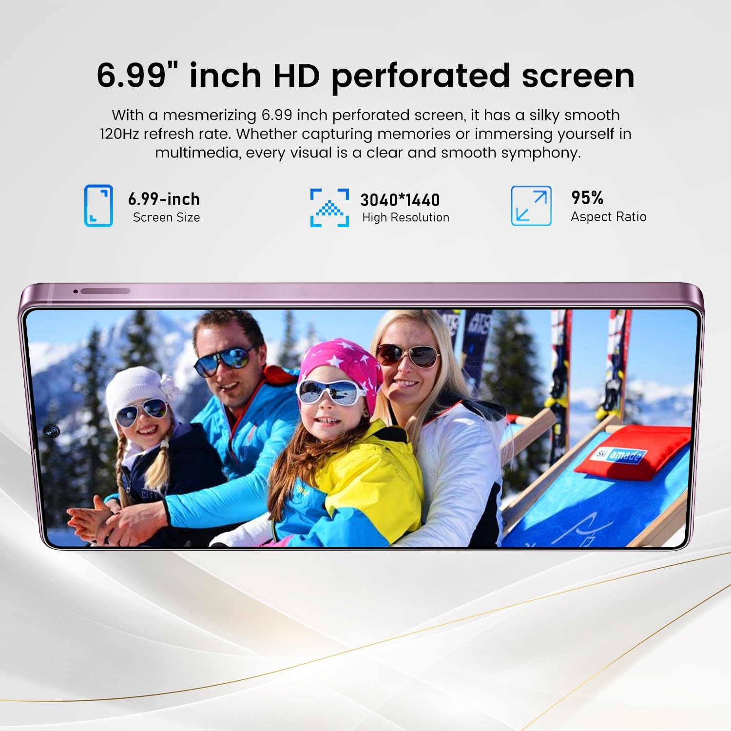 I25 Ultra Flagship Killer Smartphone - Snapdragon 8 Gen 3, 16GB+512GB, Massive 6.99