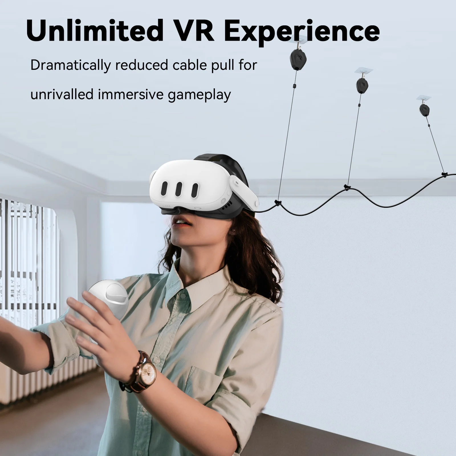 VR Cable Management Pulley System