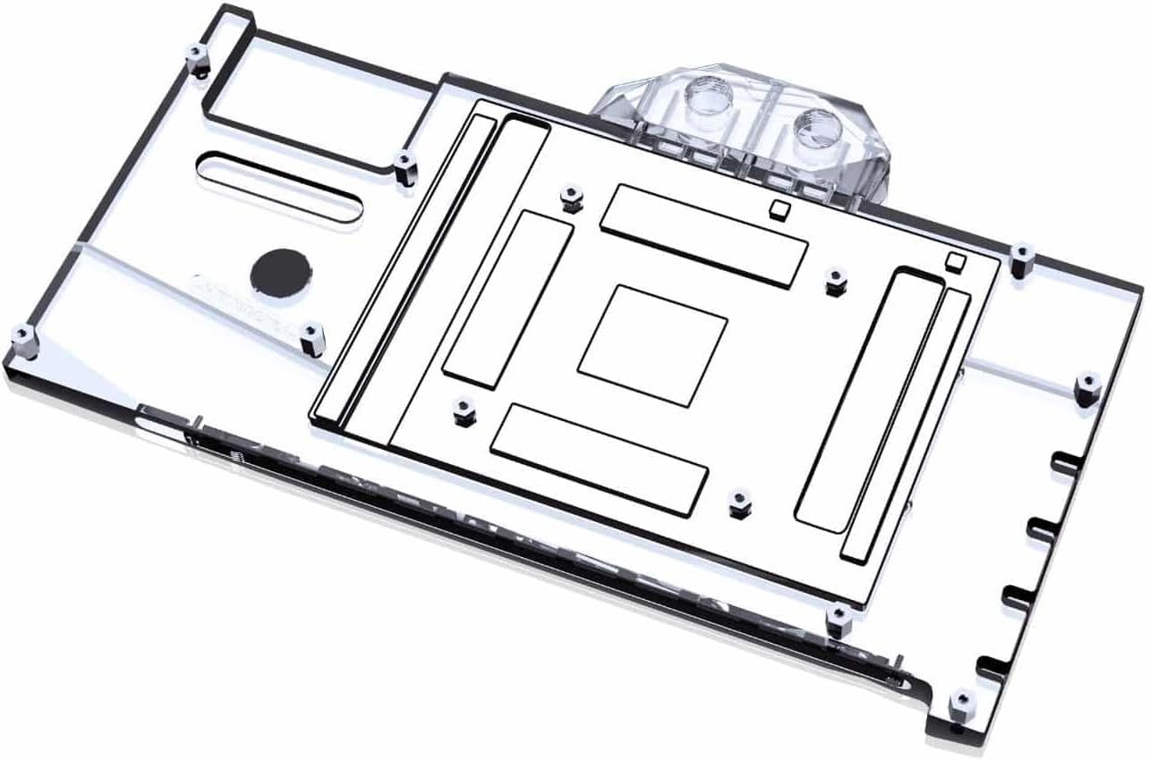 Bykski Full Coverage GPU Water Block and Backplate for ASUS TUF Gaming Radeon RX 7900 XT OC (A-AS7900XTX-X)