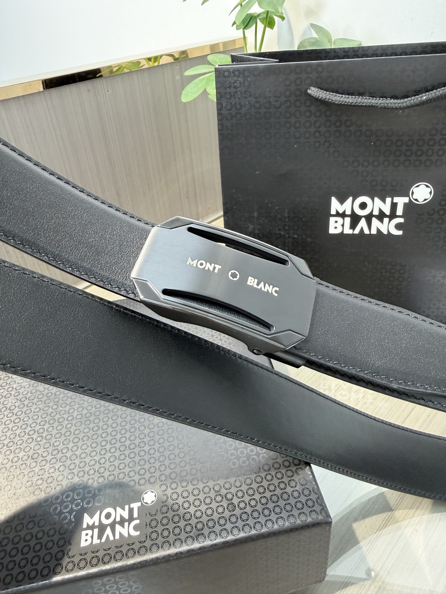 Montblanc belt-75