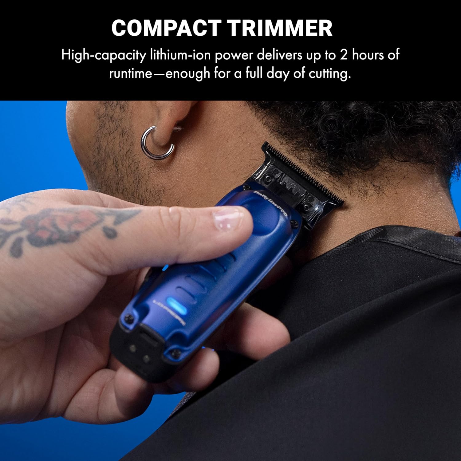 BaBylissPRO High-Performance Compact LO-PROFX Trimmers for Men