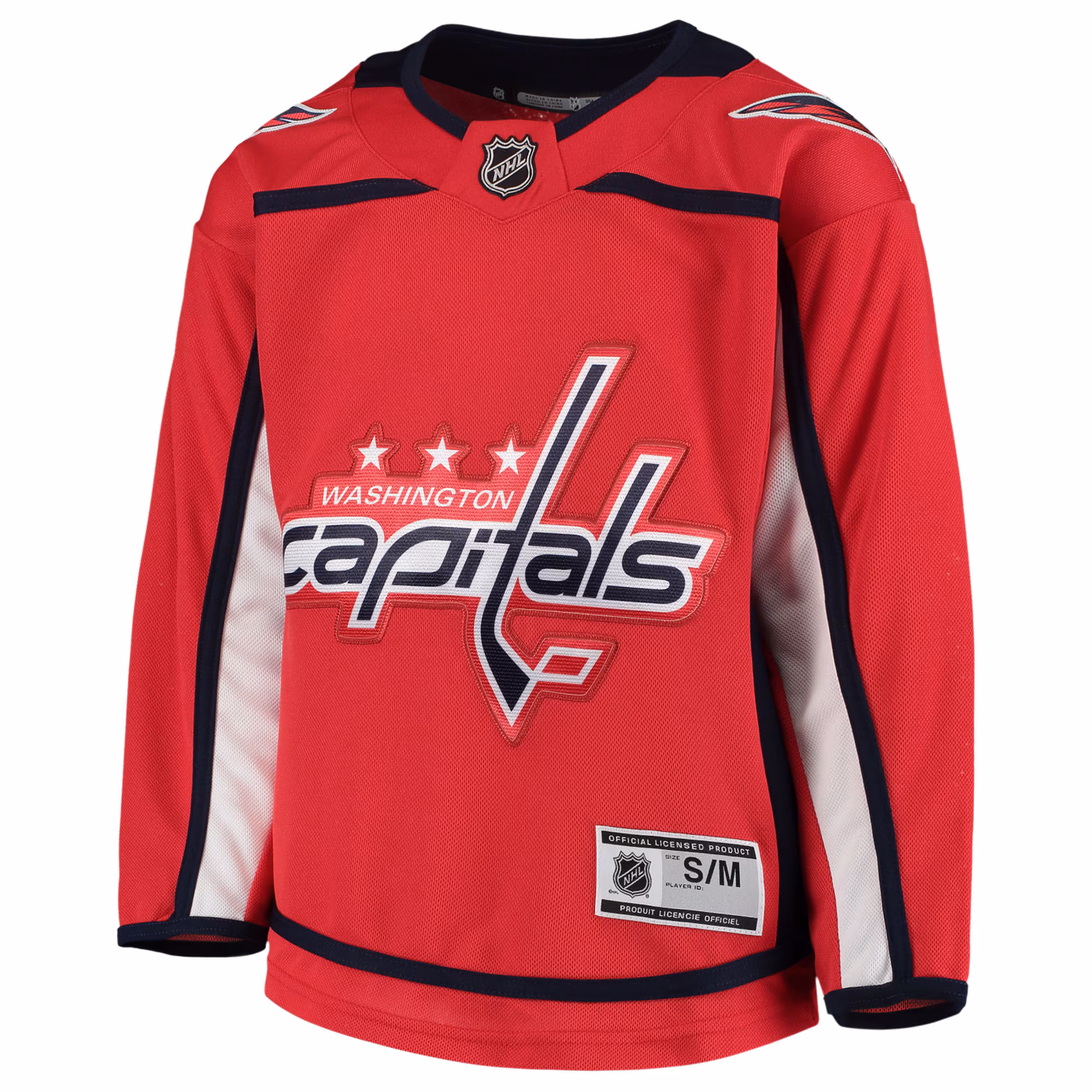 Washington Capitals Youth Home Premier Team Jersey - Red