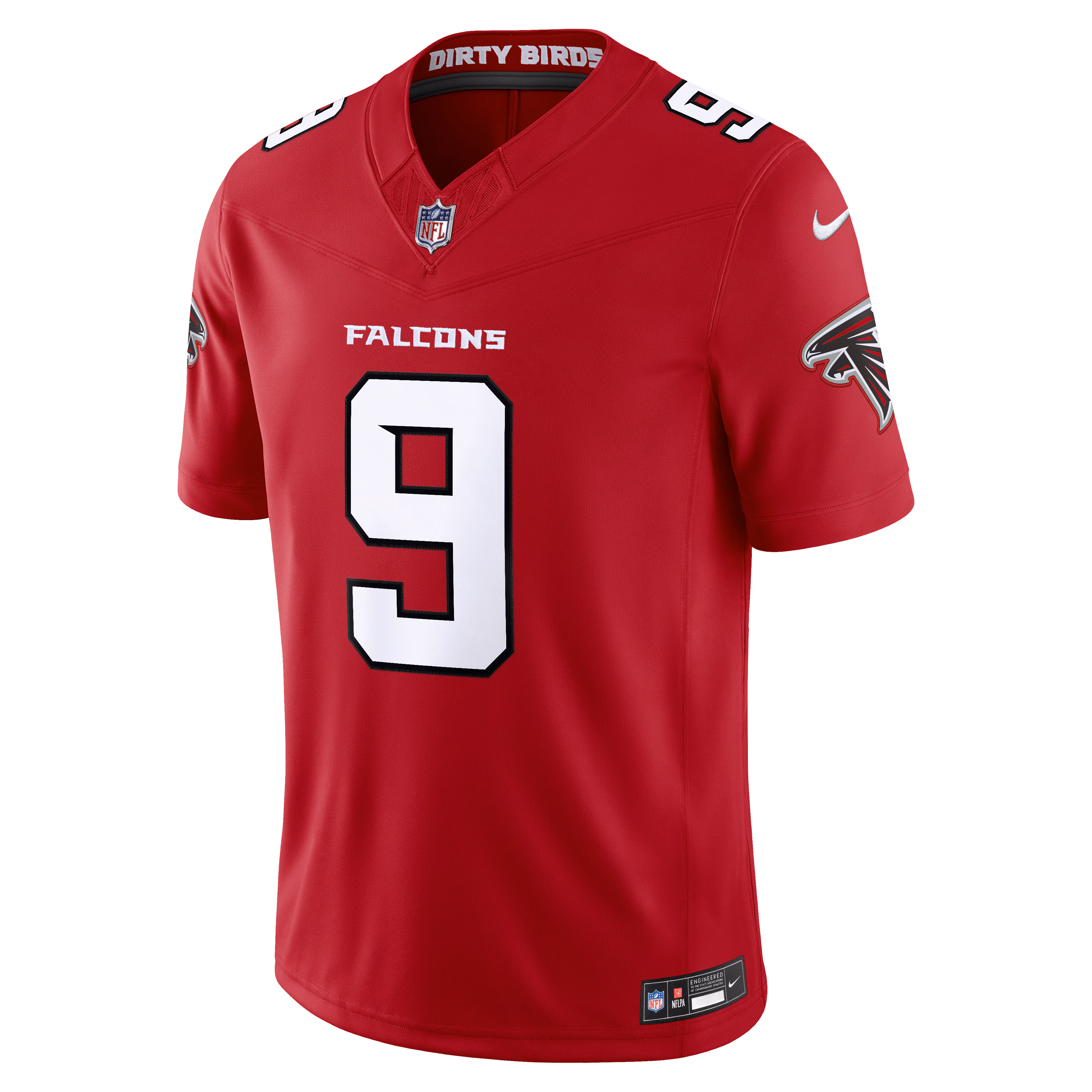 Michael Penix Jr. Atlanta Falcons Nike Vapor F.U.S.E. Stitched Limited Jersey - Red
