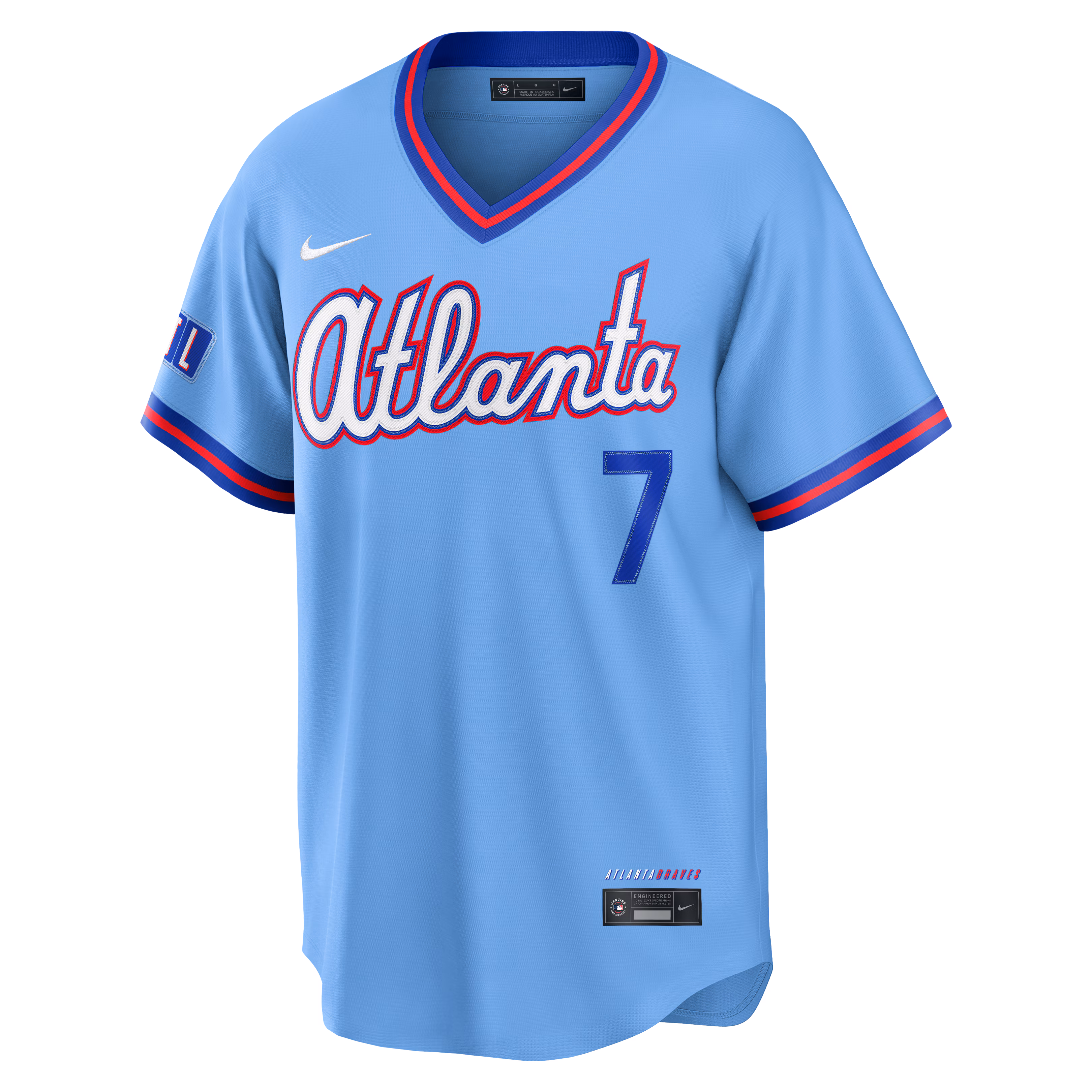 Ha-Seong Kim Atlanta Braves Nike 2026 City Connect Stadium Jersey - Powder Blue