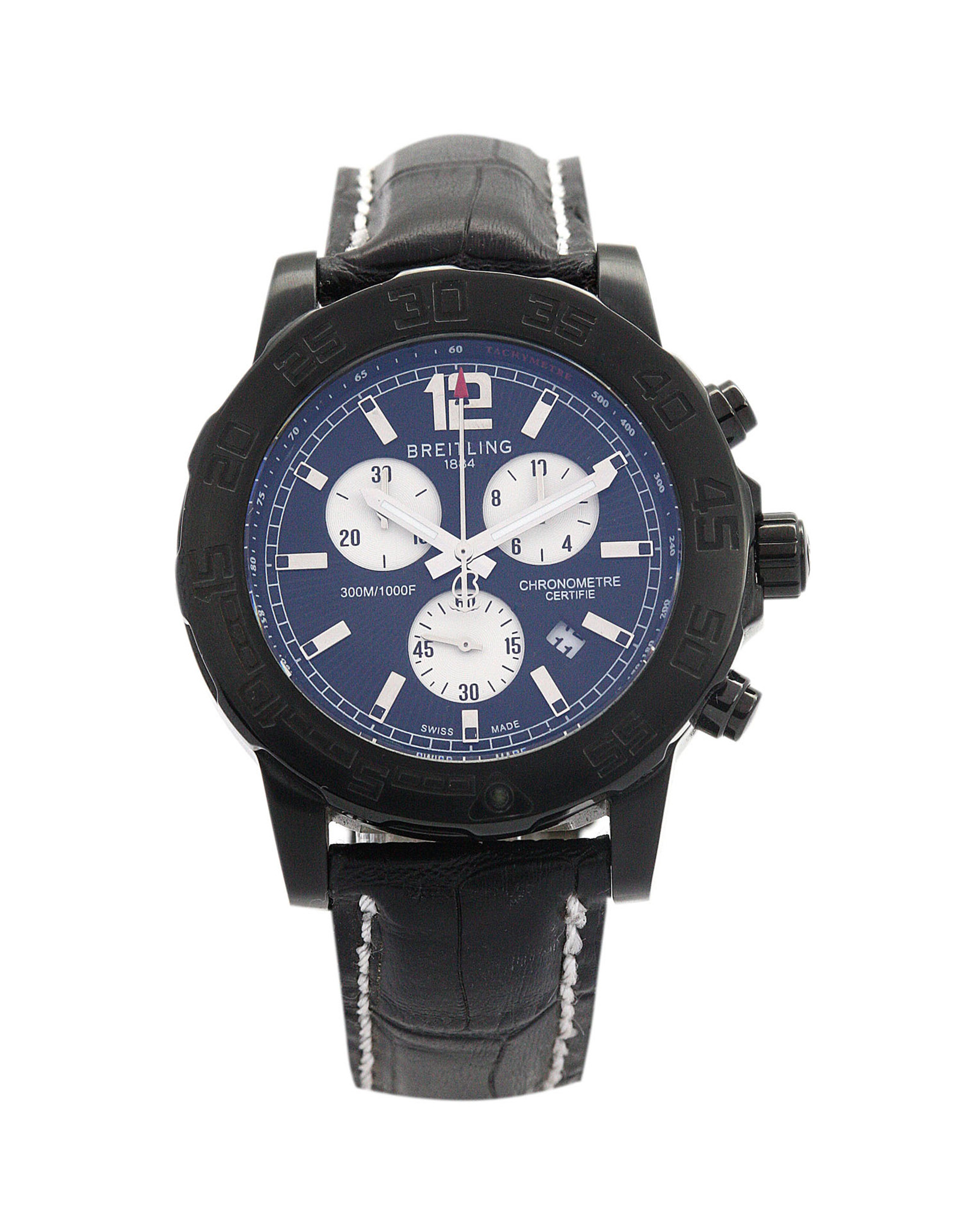 Chronomat Blue Dial Stick Markers40MM