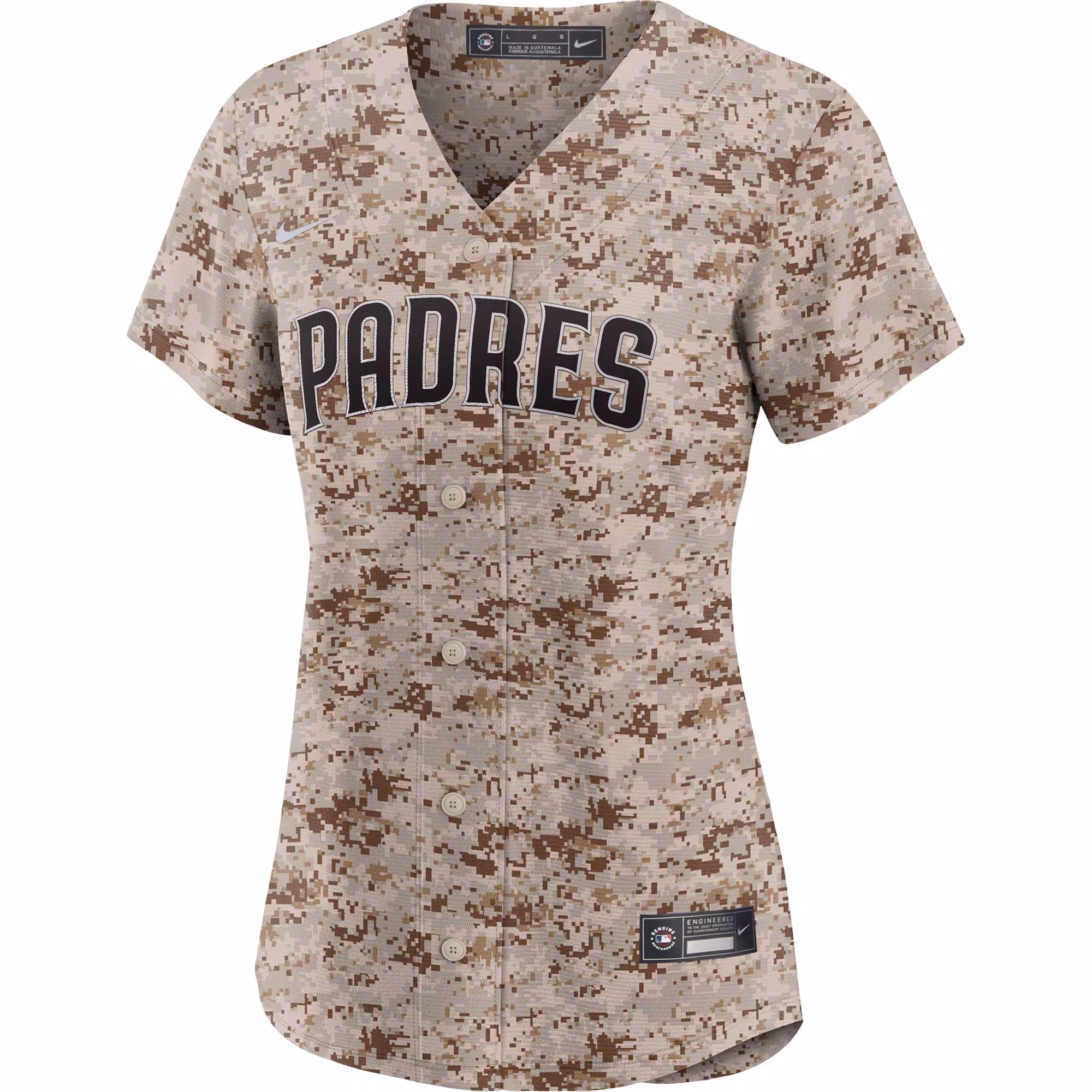 Manny Machado San Diego Padres Nike Women's USMC Alternate Replica Player Jersey - Camo