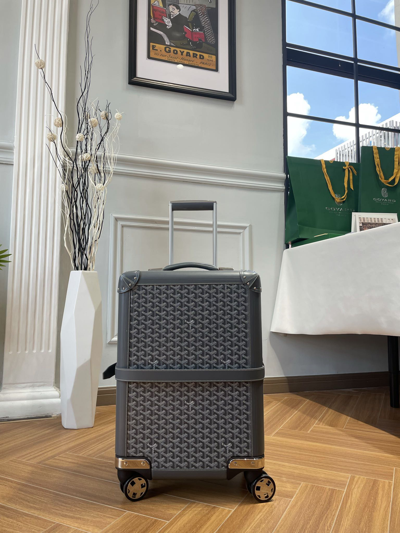 Goyard luggage-1