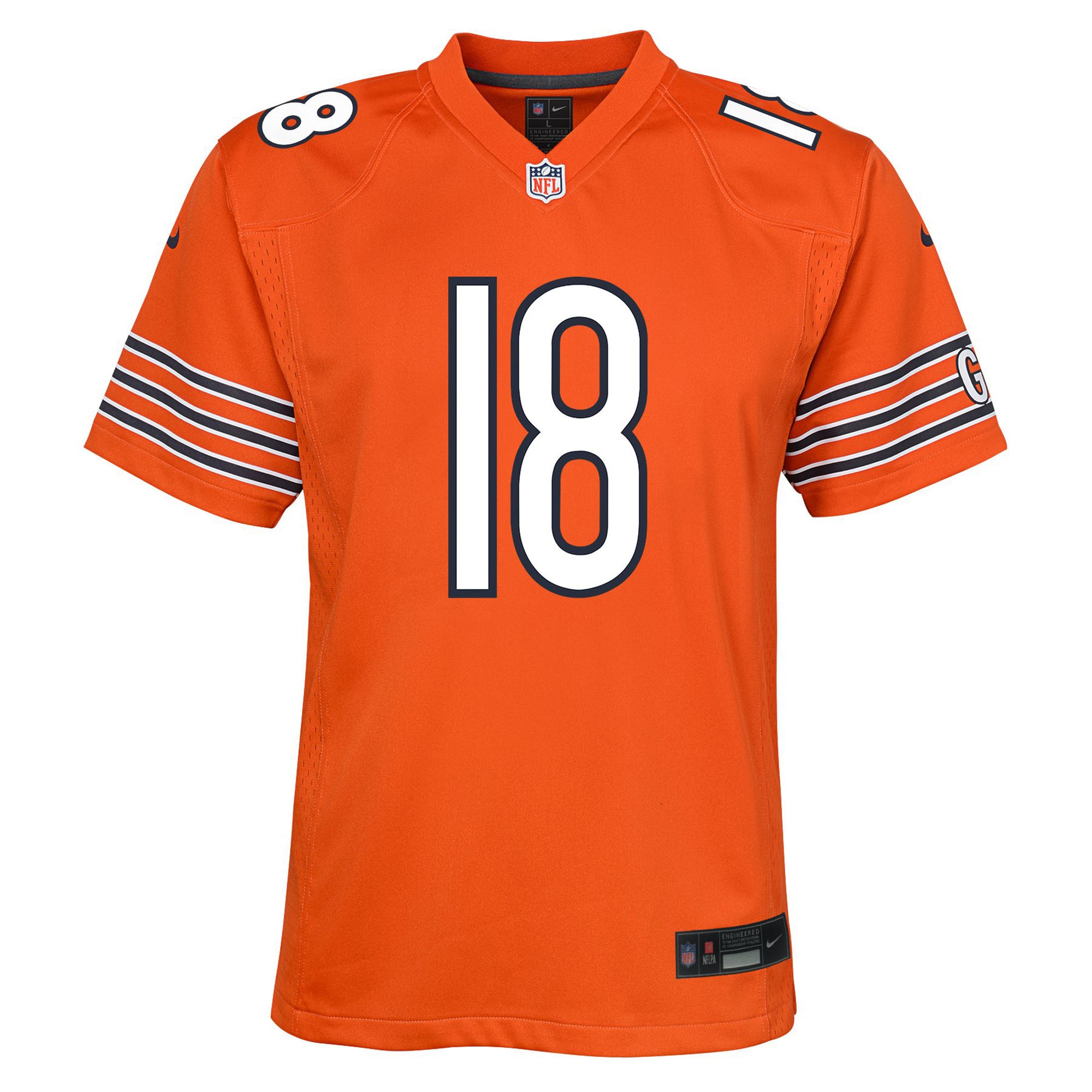 Caleb Williams Chicago Bears Nike Youth Game Jersey - Orange