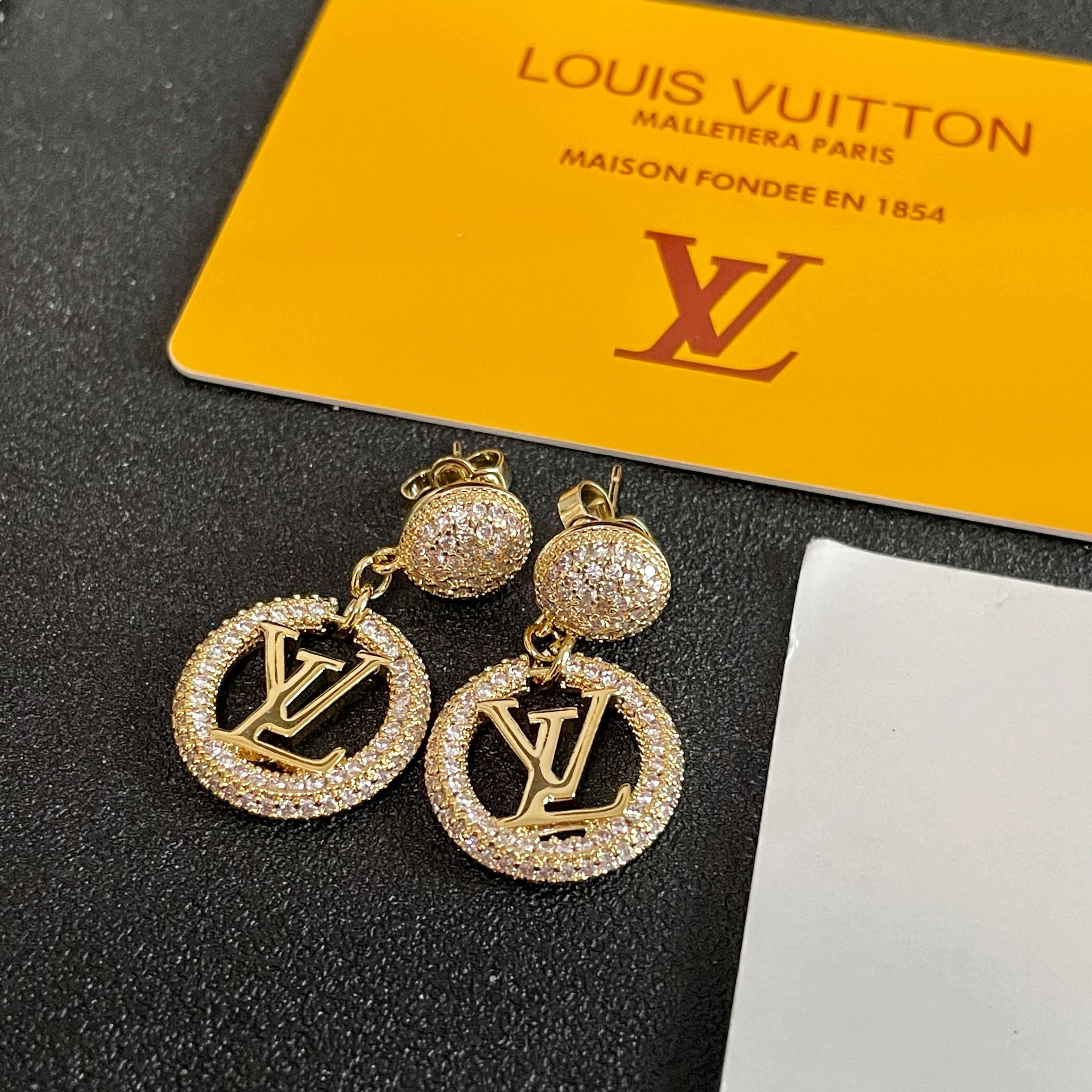 LV earrings-54