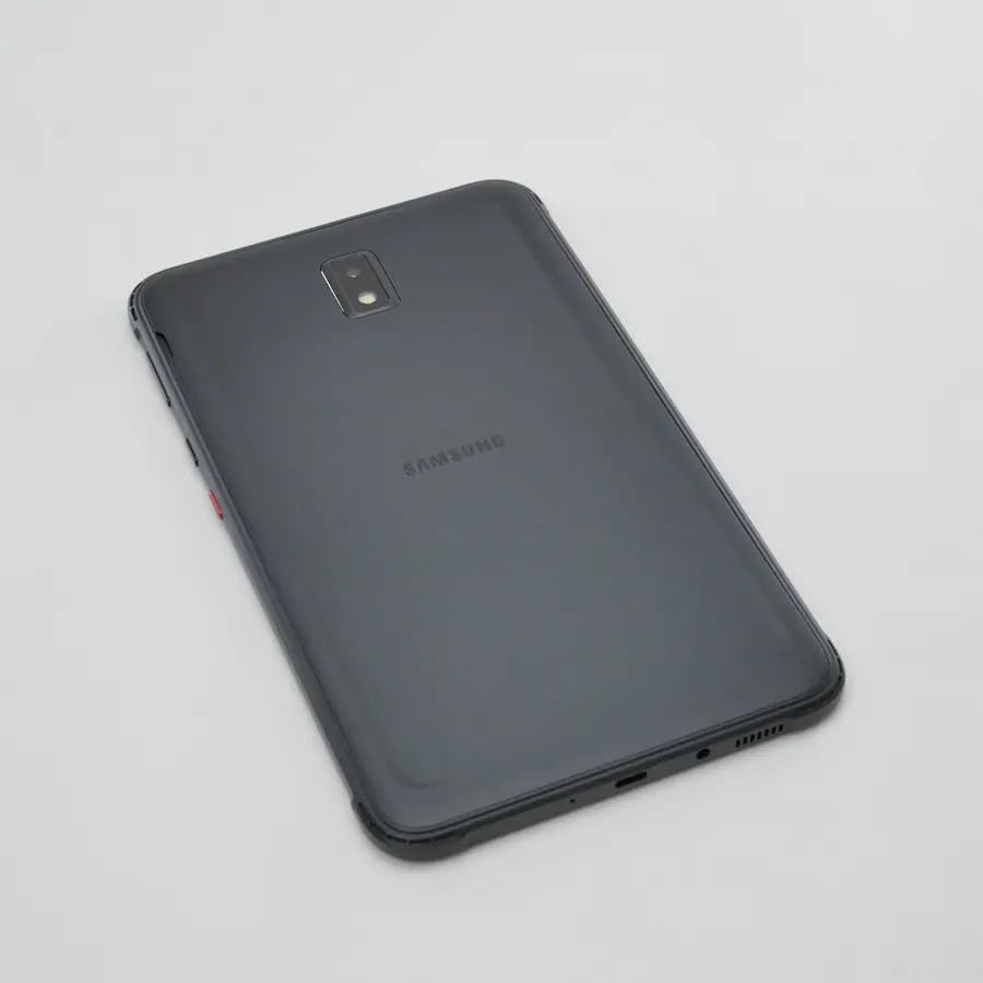 Samsung Galaxy Tab Active3 Enterprise Edition 8” Multi Purpose Tablet |64GB & WiFi & LTE (Unlocked) | Biometric Security (SM-T577UZKDN14), Black (Renewed) (WiFi)