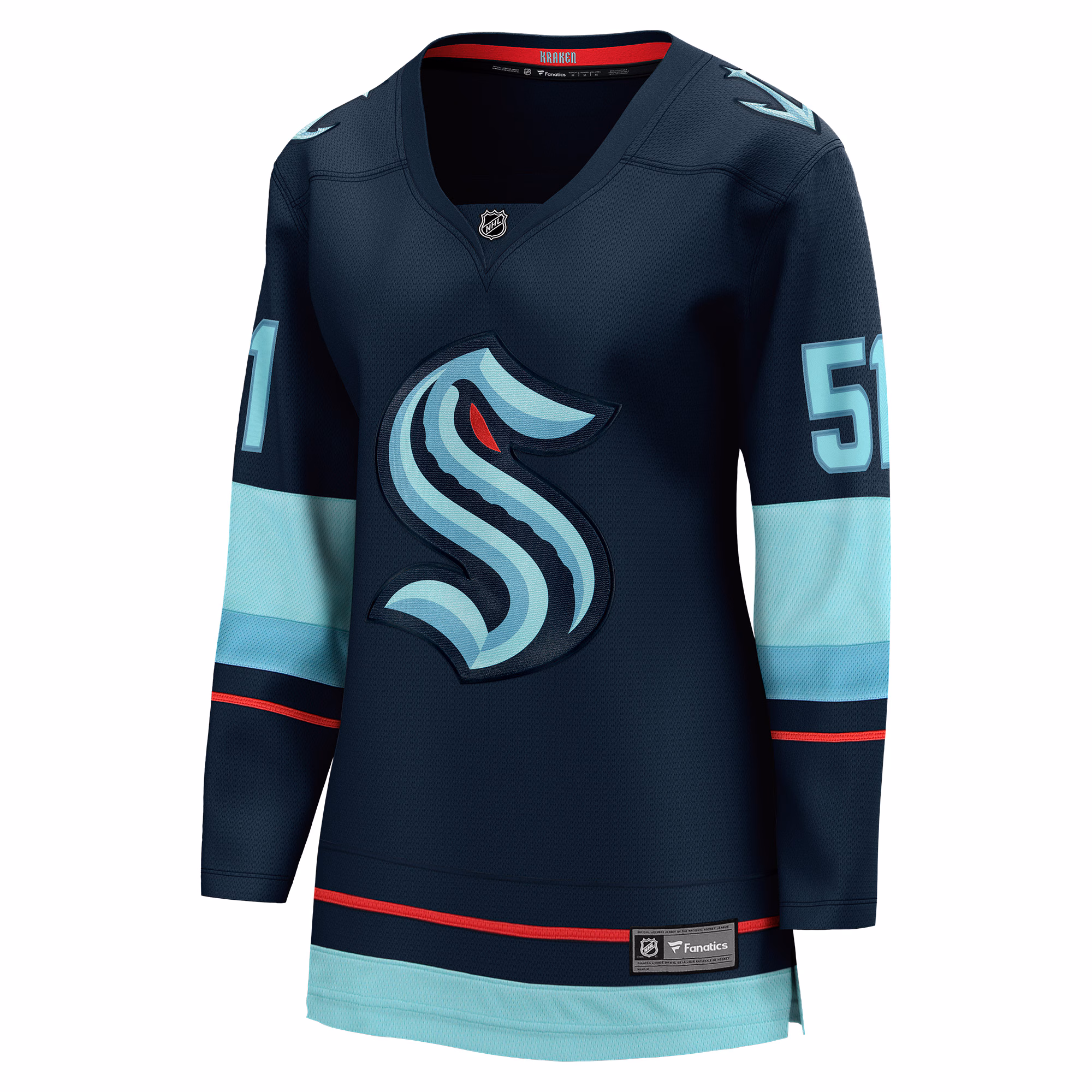 Shane Wright Seattle Kraken Fanatics Women's Home Breakaway Jersey - Deep Sea Blue