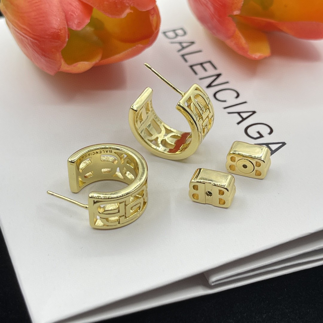 Balenciaga earrings-79