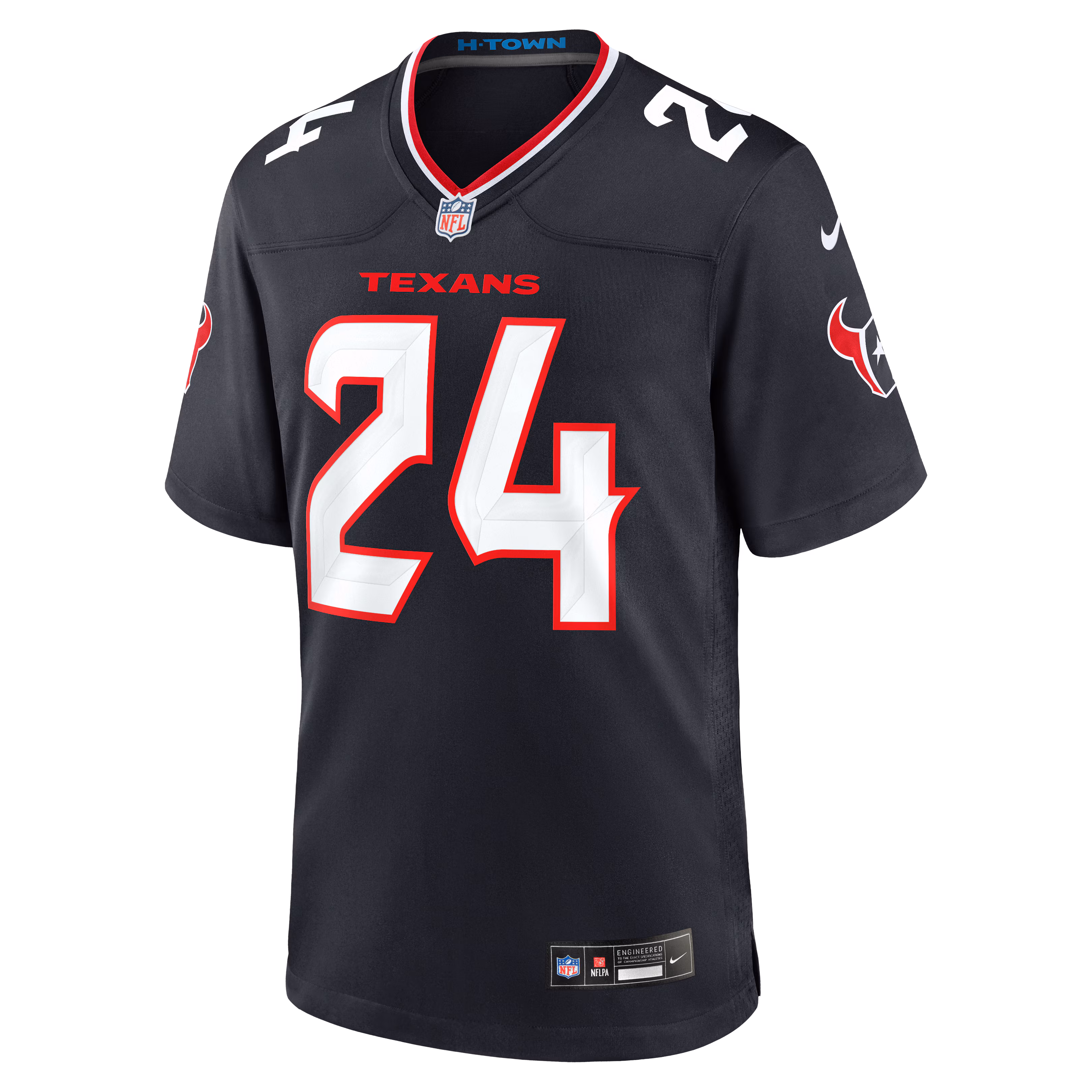 Derek Stingley Jr. Houston Texans Nike Game Jersey - Navy