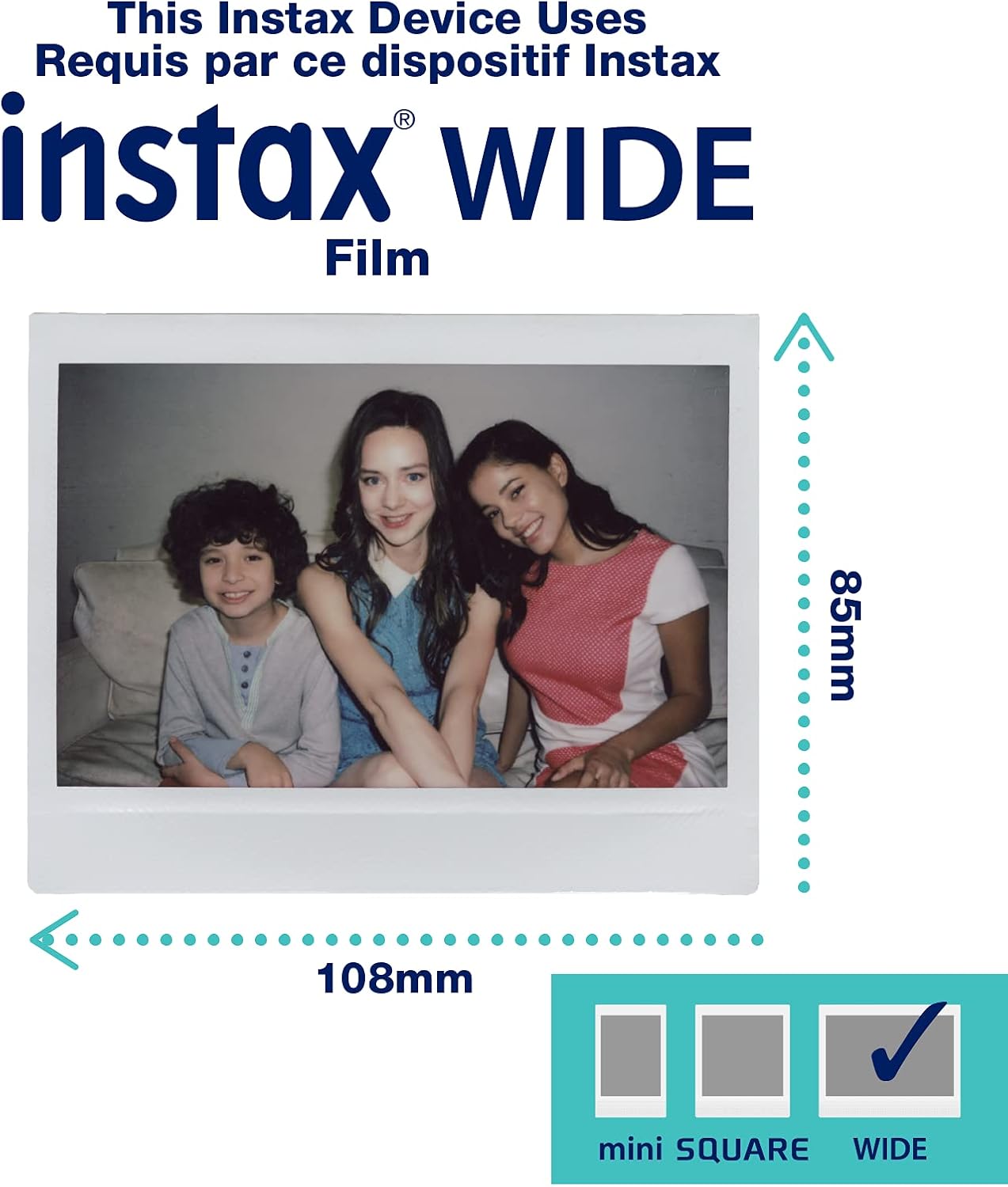 Fujifilm Instax Link Wide Printer - Mocha Gray