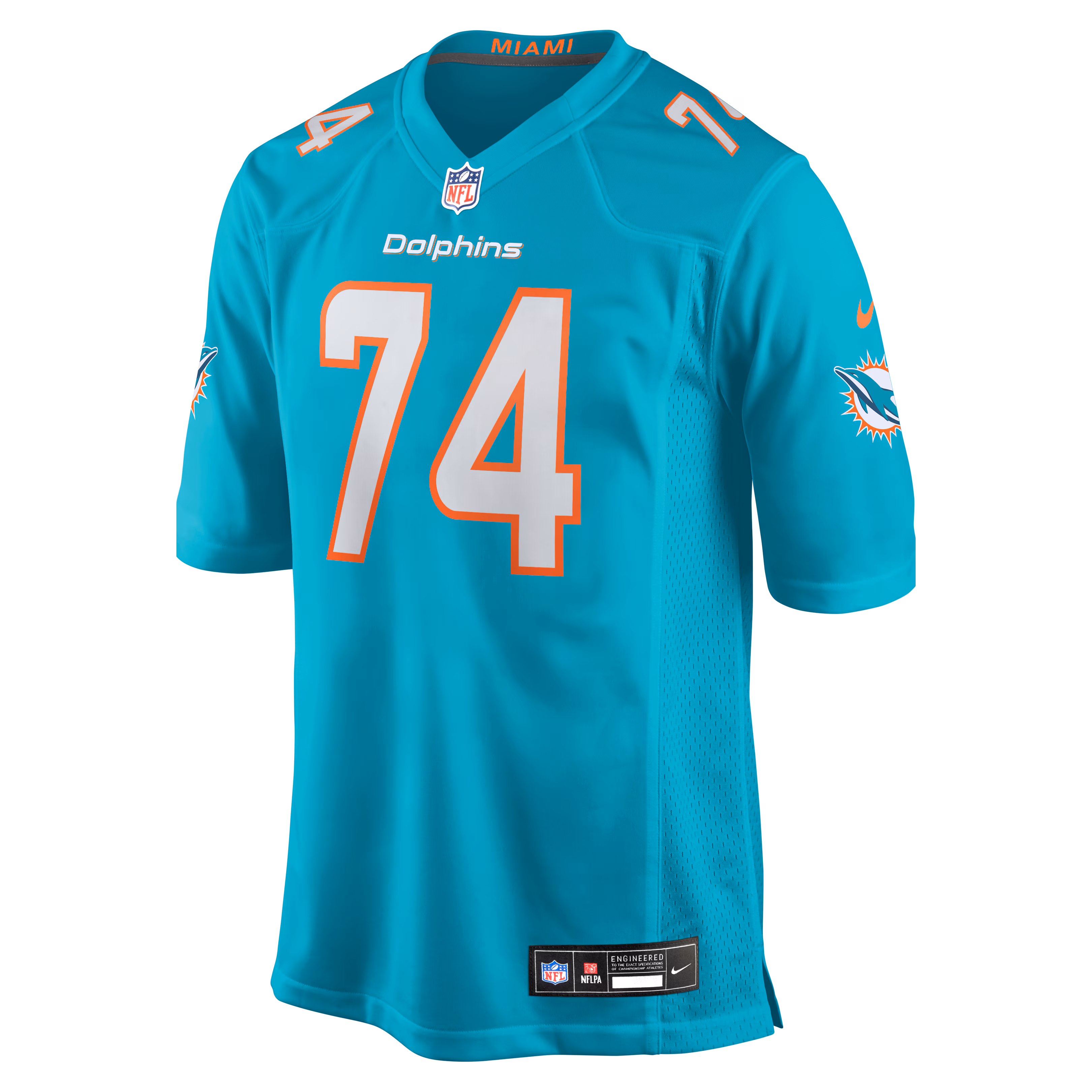 Kayden ProctorMiami Dolphins Nike 2026 NFL Draft First Round Pick No. 12 Team Game Jersey - Aqua