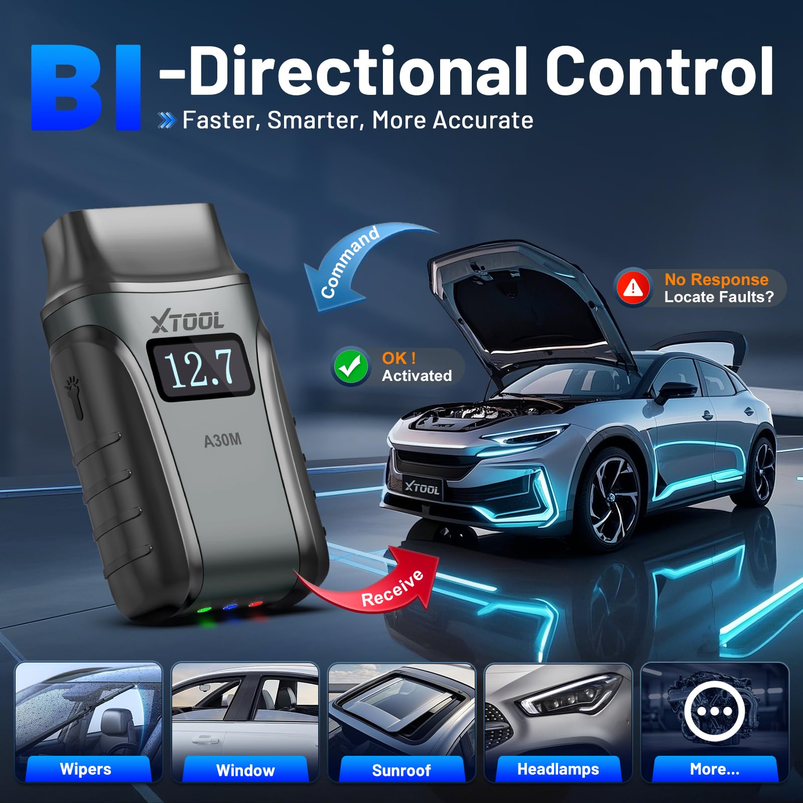 XTOOL Anyscan A30M V2.0 OBD2 Scanner & Diagnostic Tool