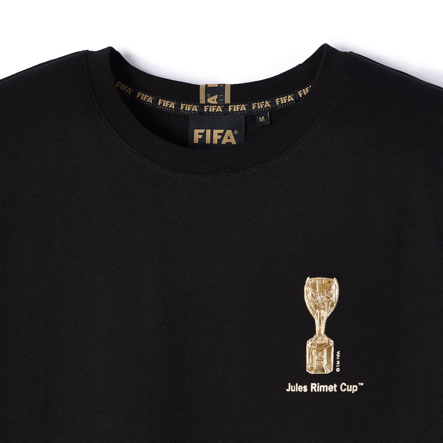 FIFA Classics Premium Embossed Jules Rimet Trophy T-Shirt - Unisex