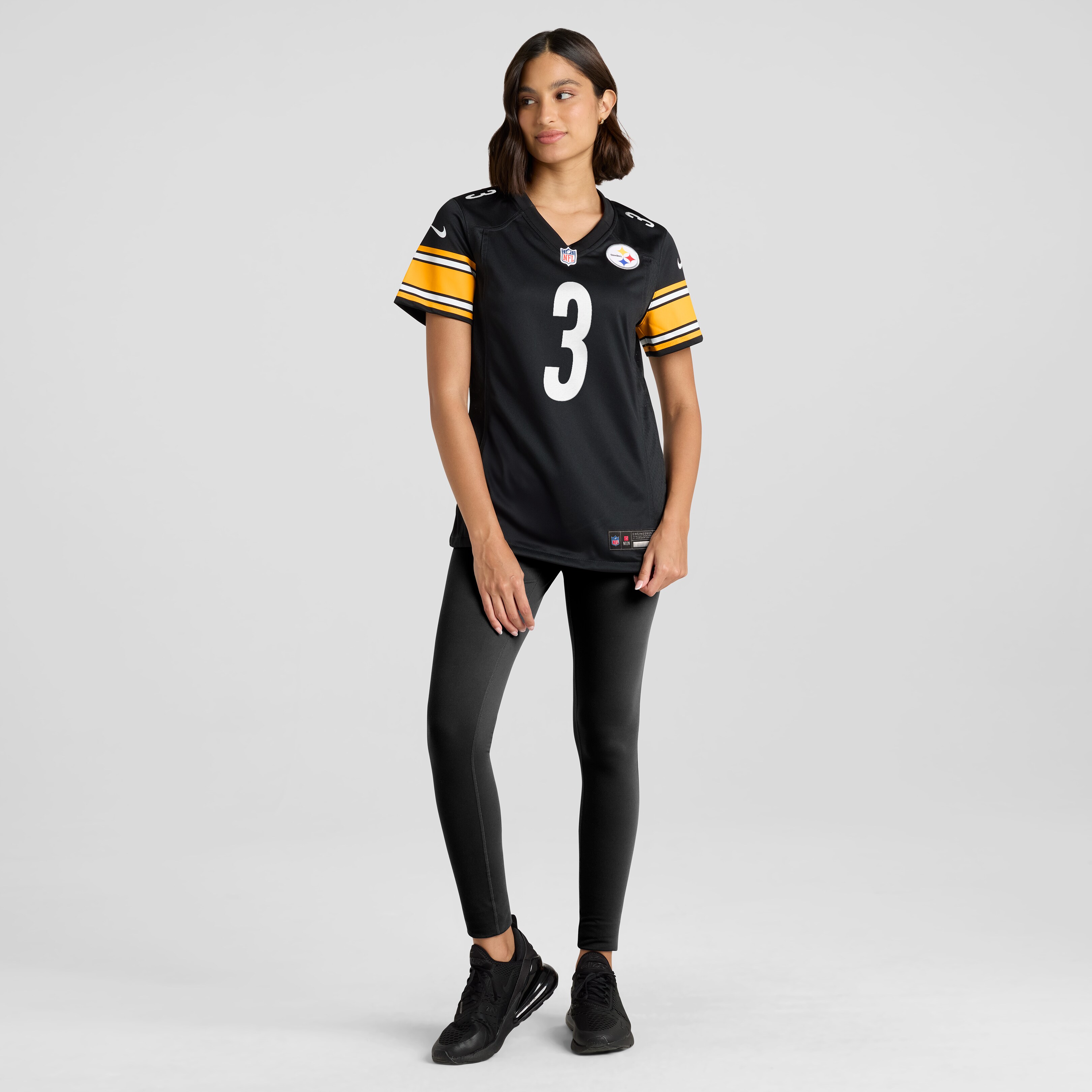 Jaquan Brisker Pittsburgh Steelers Nike Women's Team Game Jersey -  Black