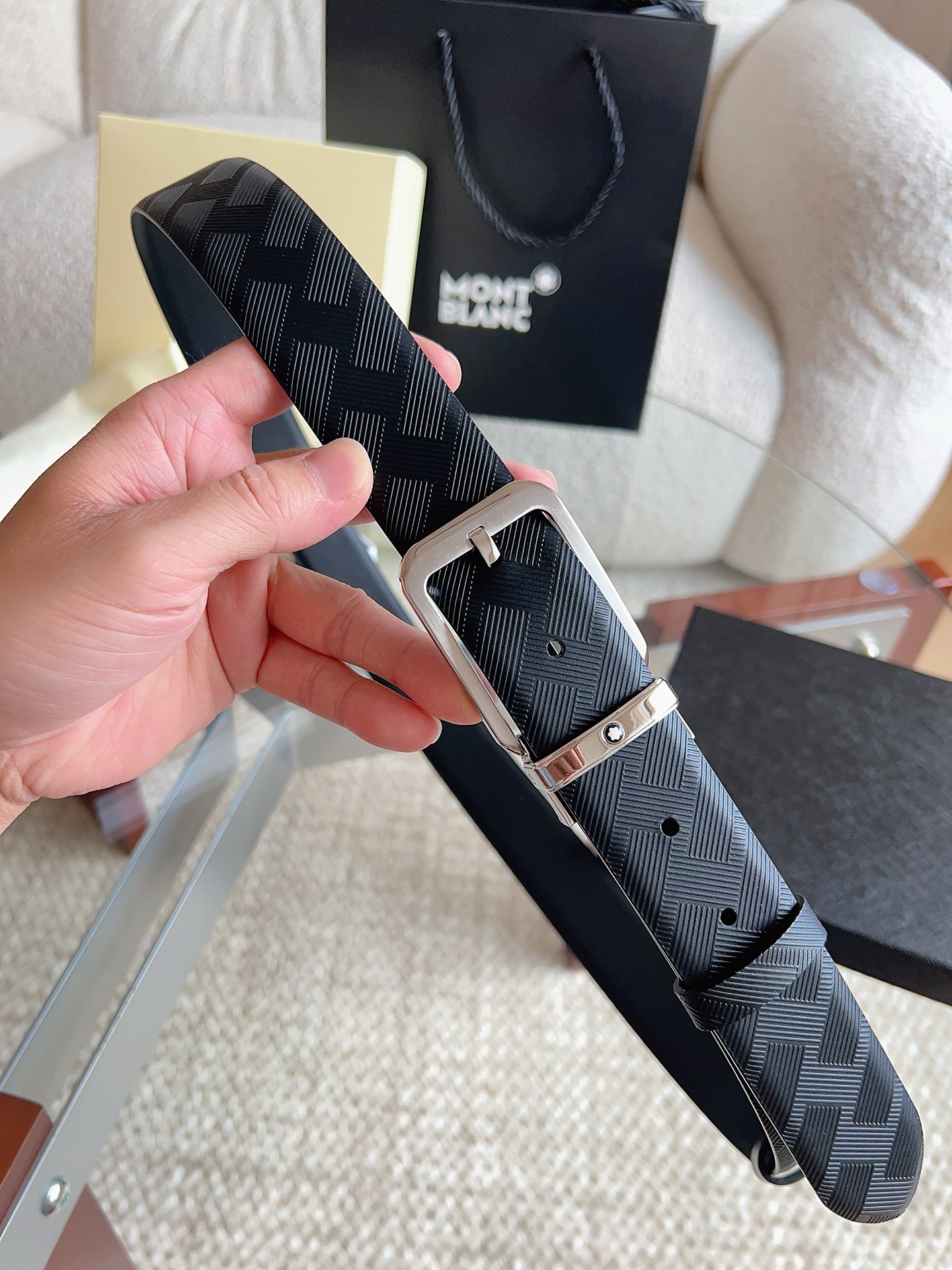 Montblanc belt-48