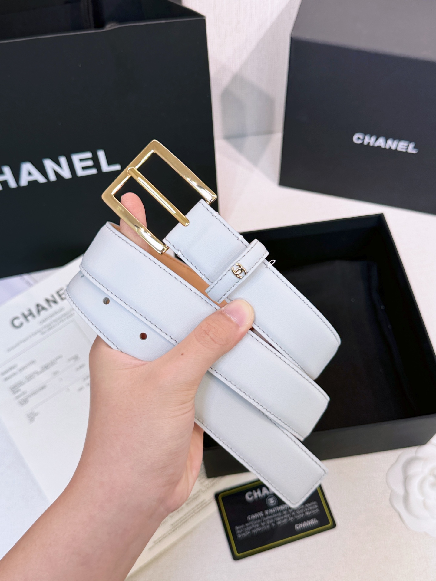 Chanel belt-100