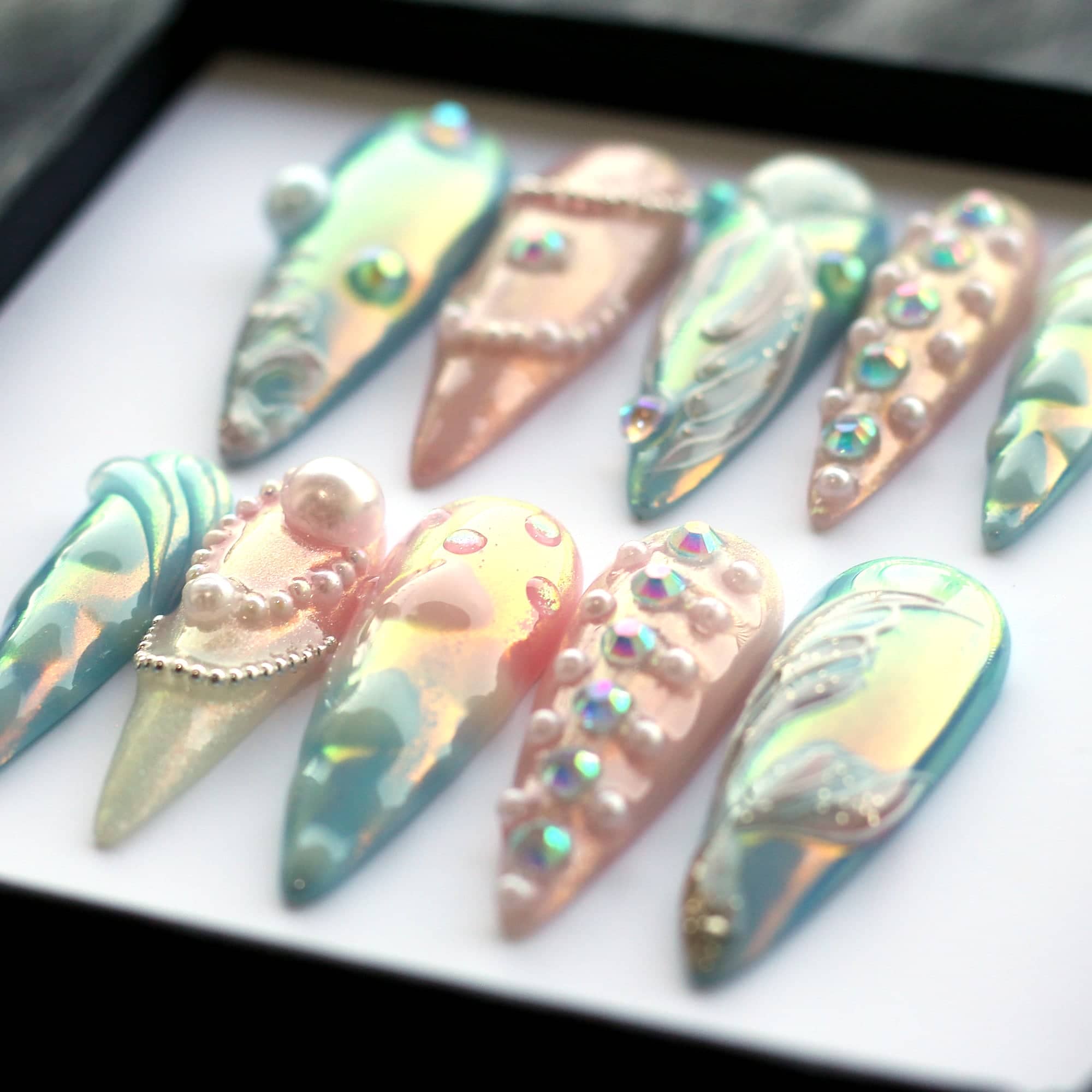 Mermaid Dream Press On NailsMermaid Dream Press On Nails - SAYEGIRLS