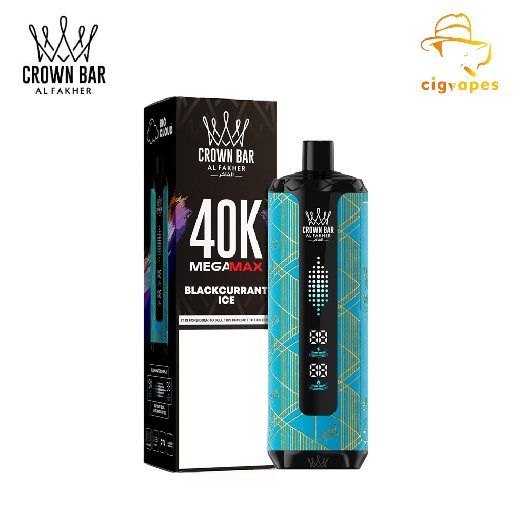 EU Warehouse Al Fakher Mega Max 40000 Puffs 40K Alfakher Disposable Vape