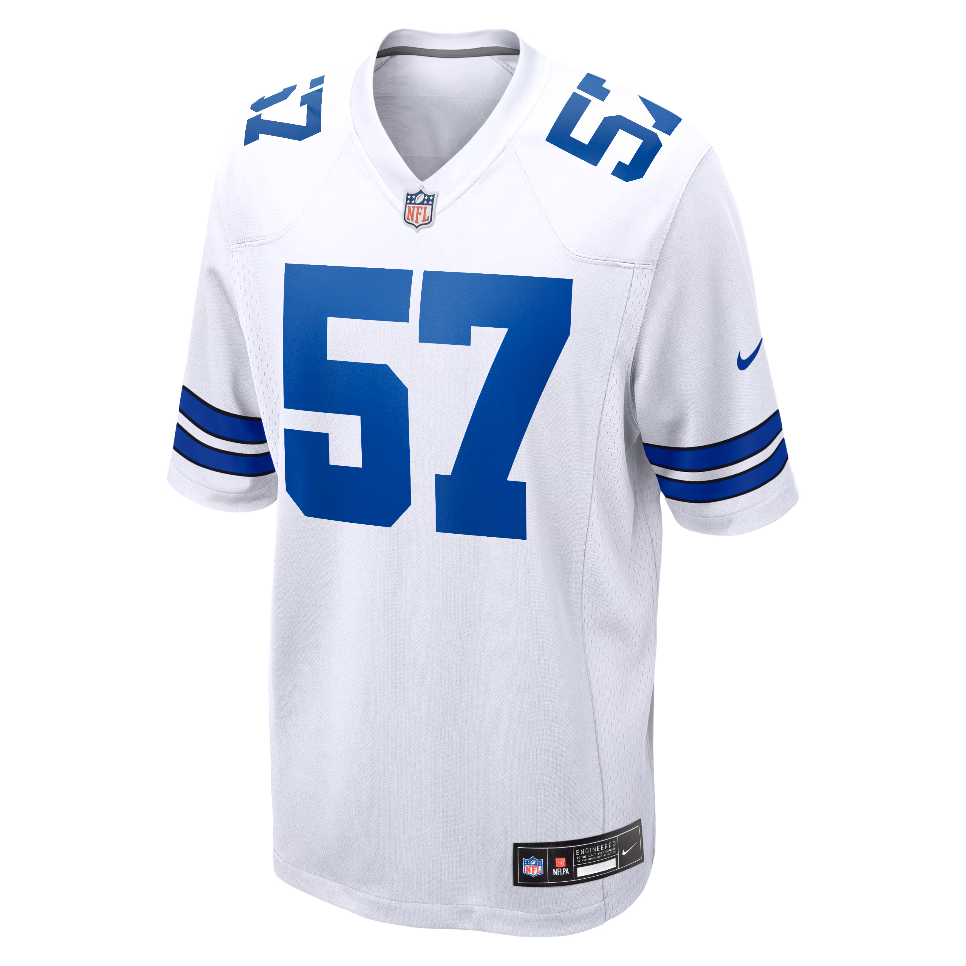 Malachi Lawrence Dallas Cowboys Nike Game Jersey - White