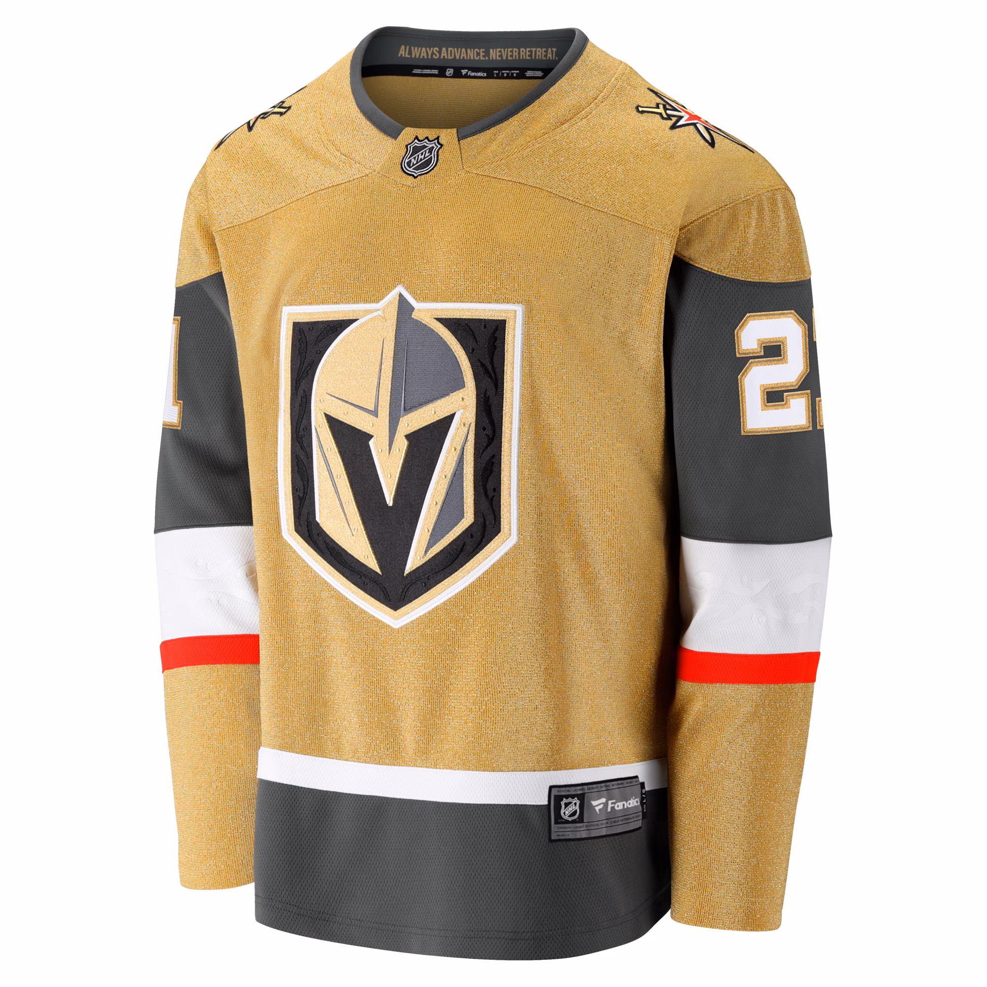 Brett Howden Vegas Golden Knights Fanatics Home Premier Breakaway Player Jersey - Gold