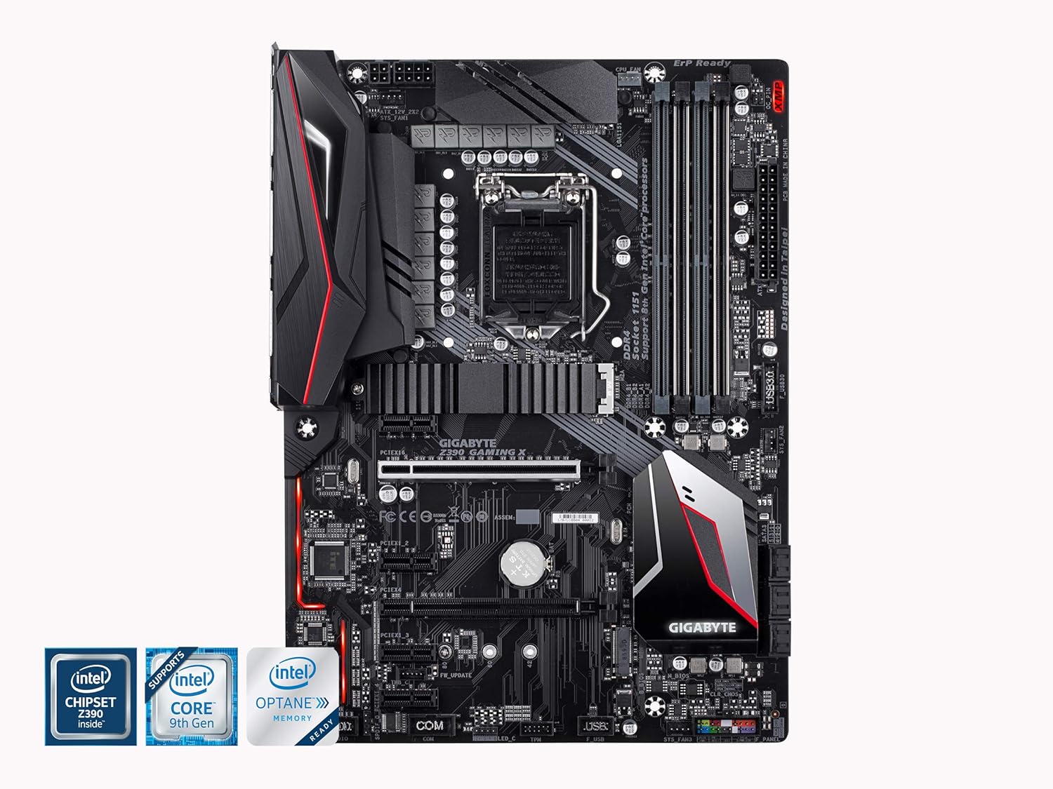 GIGABYTE Z390 GAMING X (Intel LGA1151/Z390/ATX/2xM.2/Realtek ALC892/Intel LAN/HDMI/Gaming Motherboard)