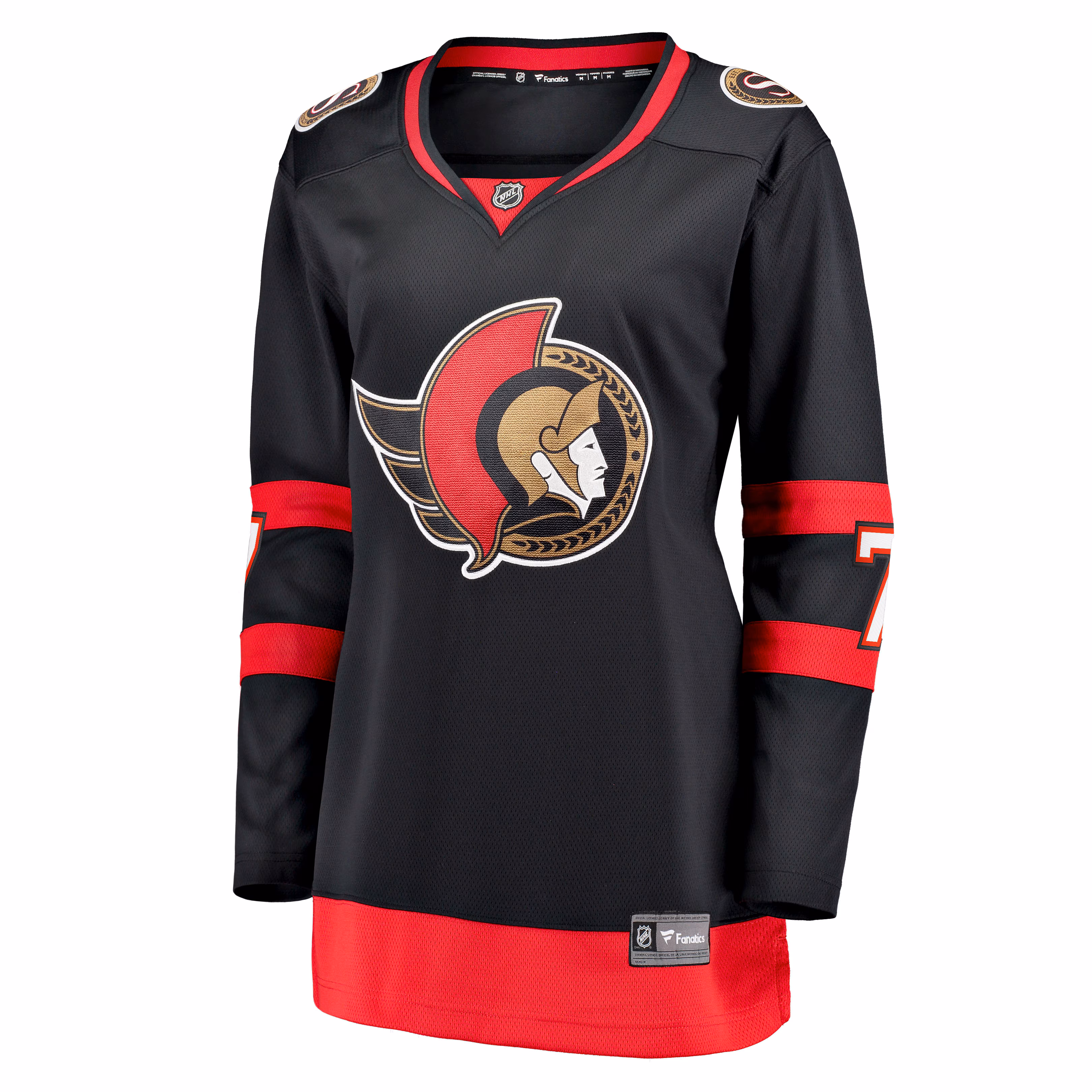 Brady Tkachuk Ottawa Senators Fanatics Women's Home Breakaway Jersey - Black