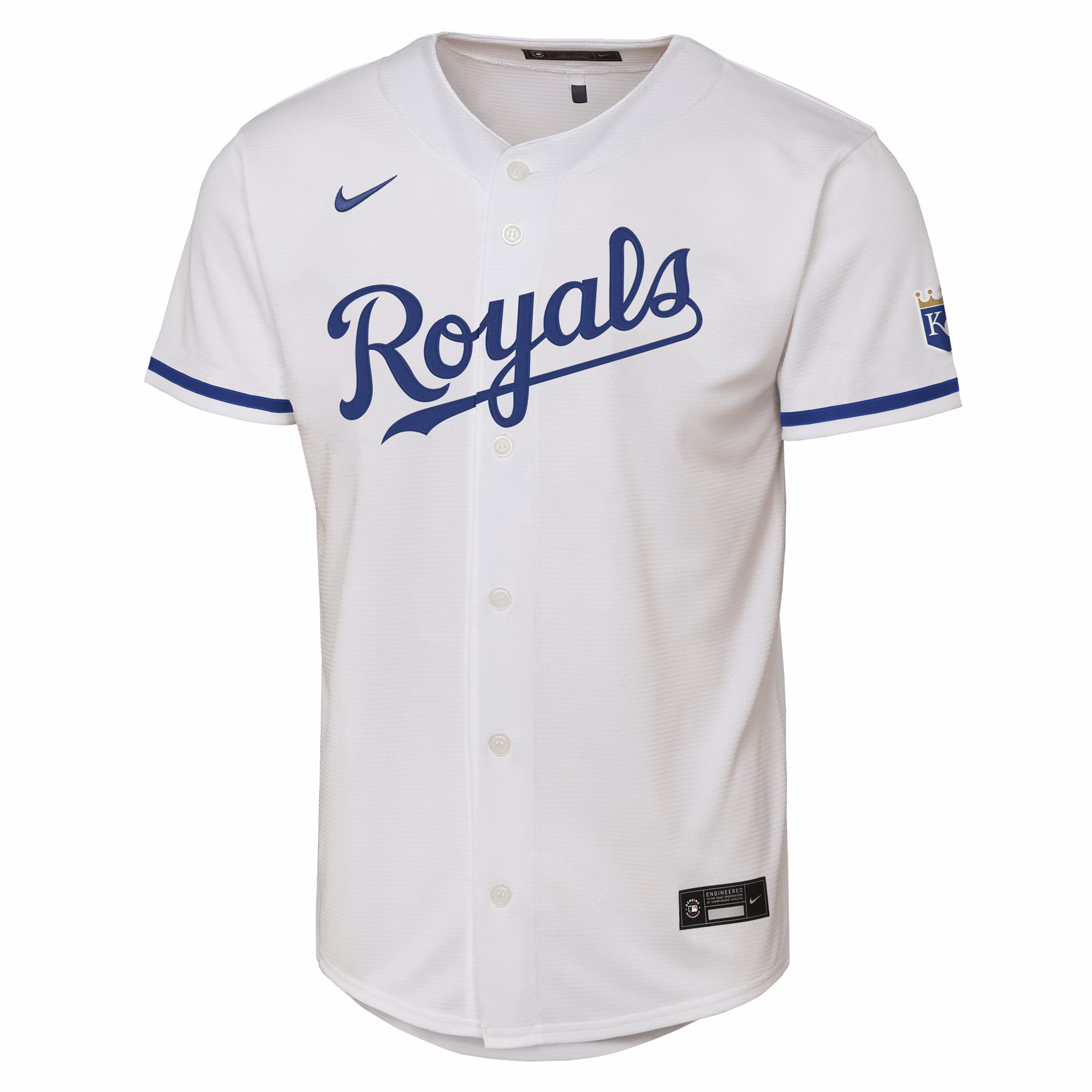 Kansas City Royals Nike Youth Home Stadium Jersey - White