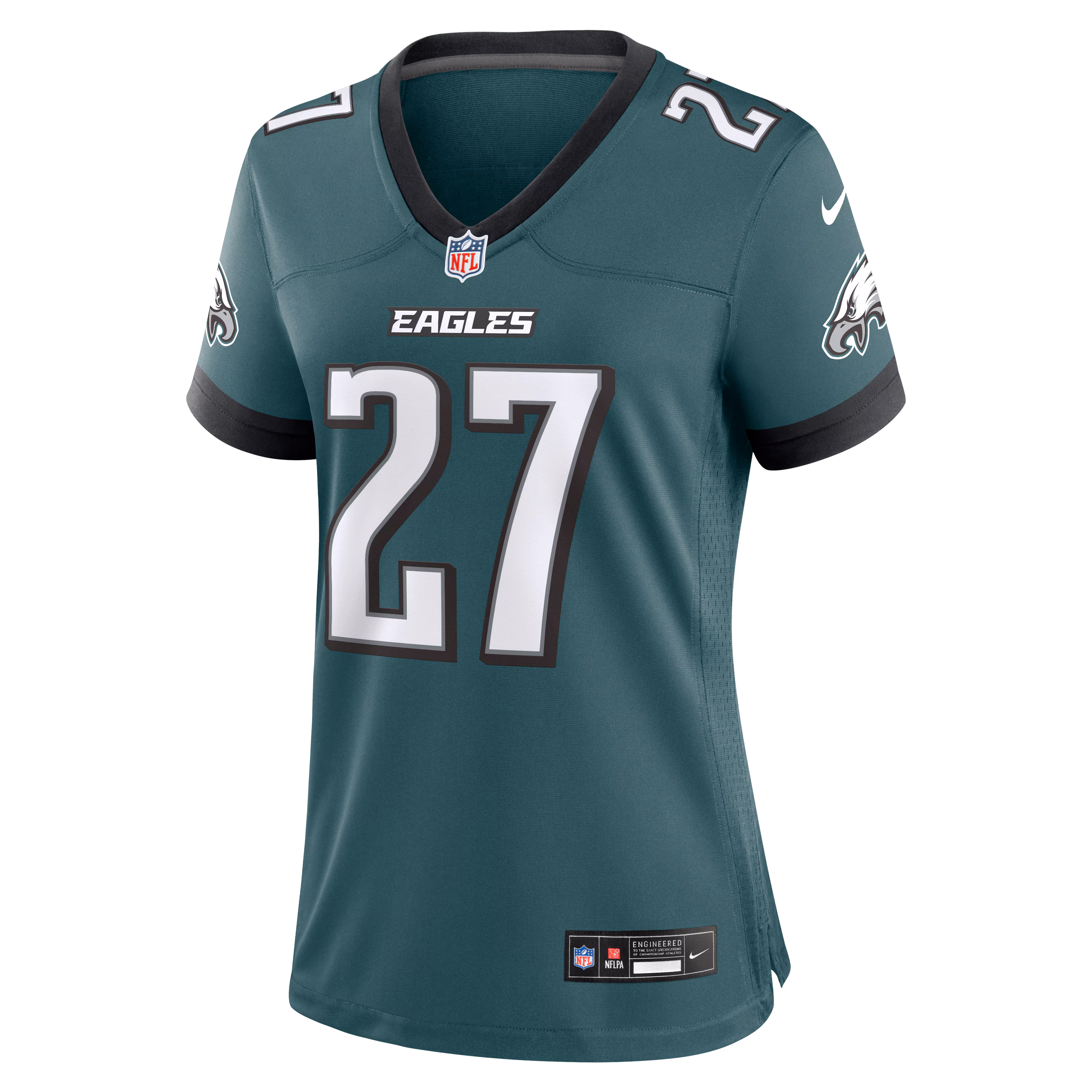 Quinyon Mitchell Philadelphia Eagles Nike Women's Team Game Jersey -  Midnight Green