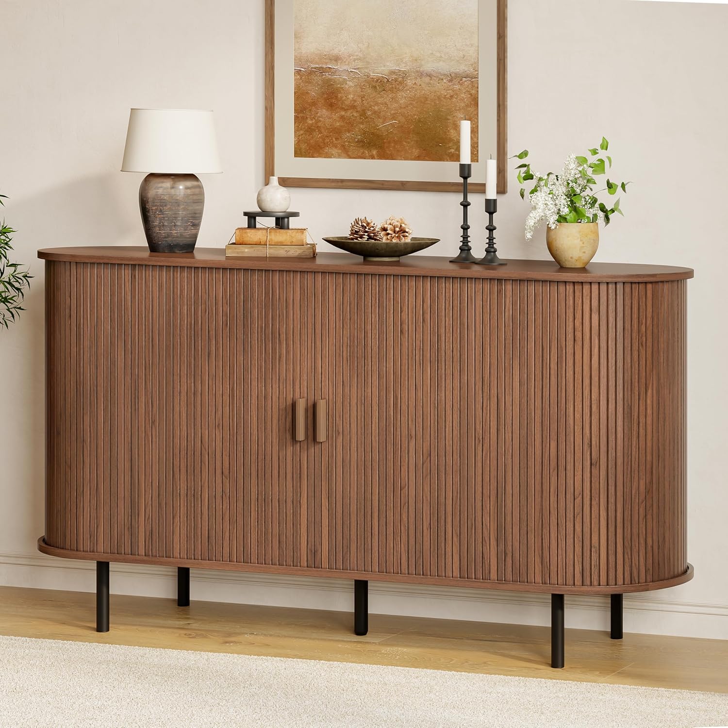Buffet Sideboard Cabinet with Storage, 55