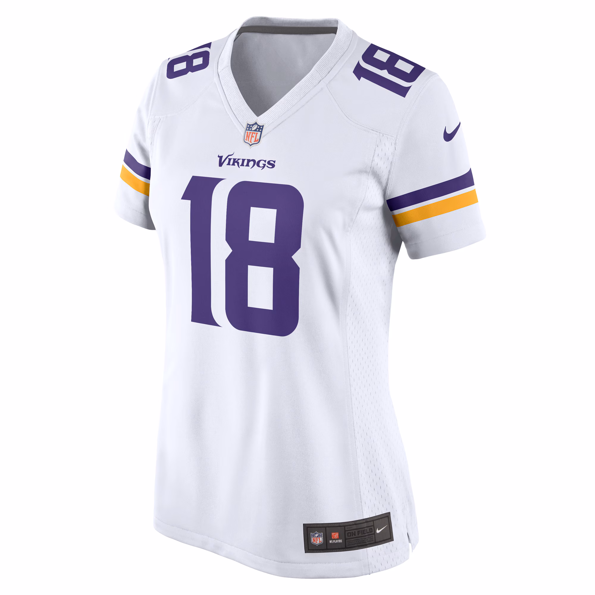 Justin Jefferson Minnesota Vikings Nike Women's Game Player Jersey - White