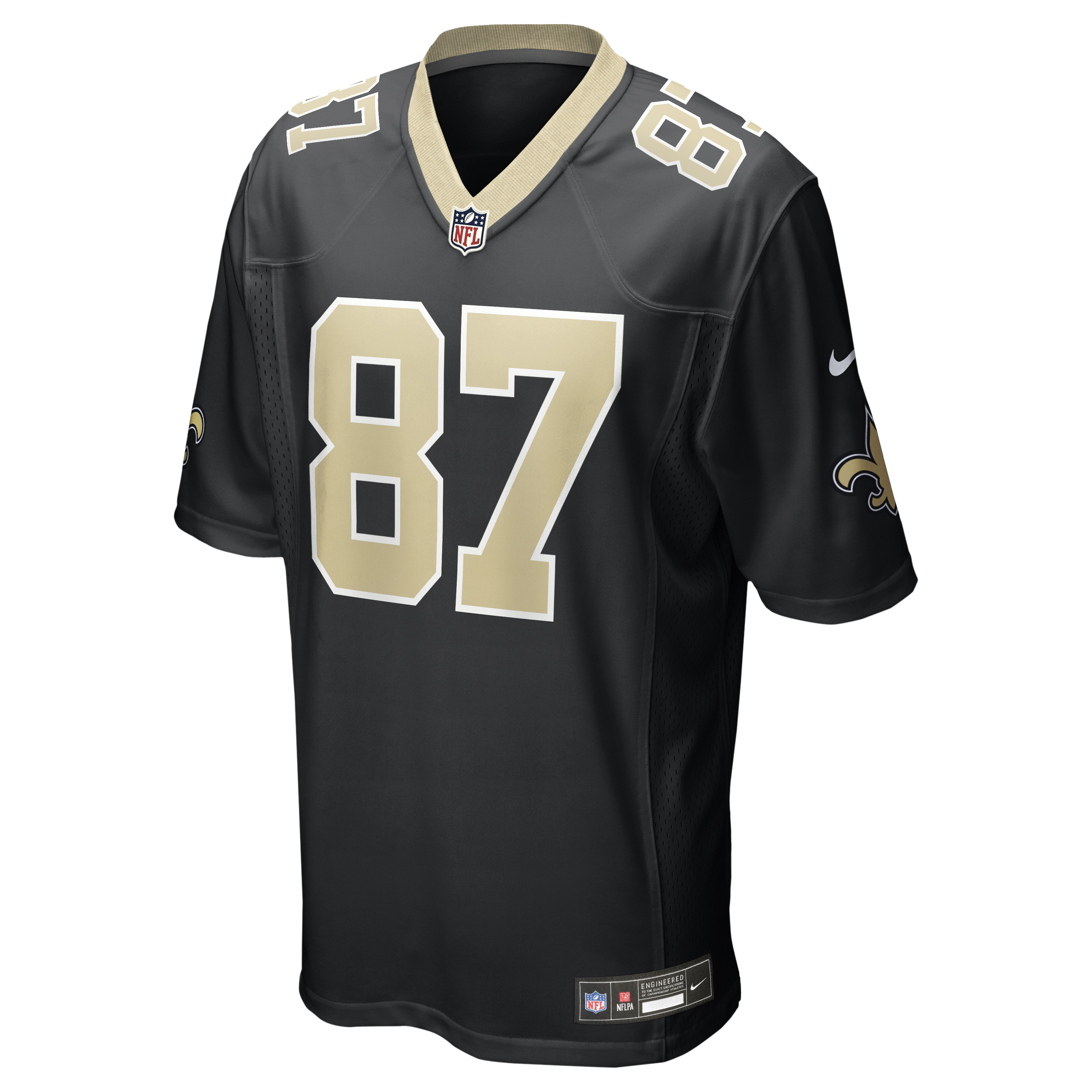 Joe Horn New Orleans Saints Nike Game Retired Player Jersey - Black