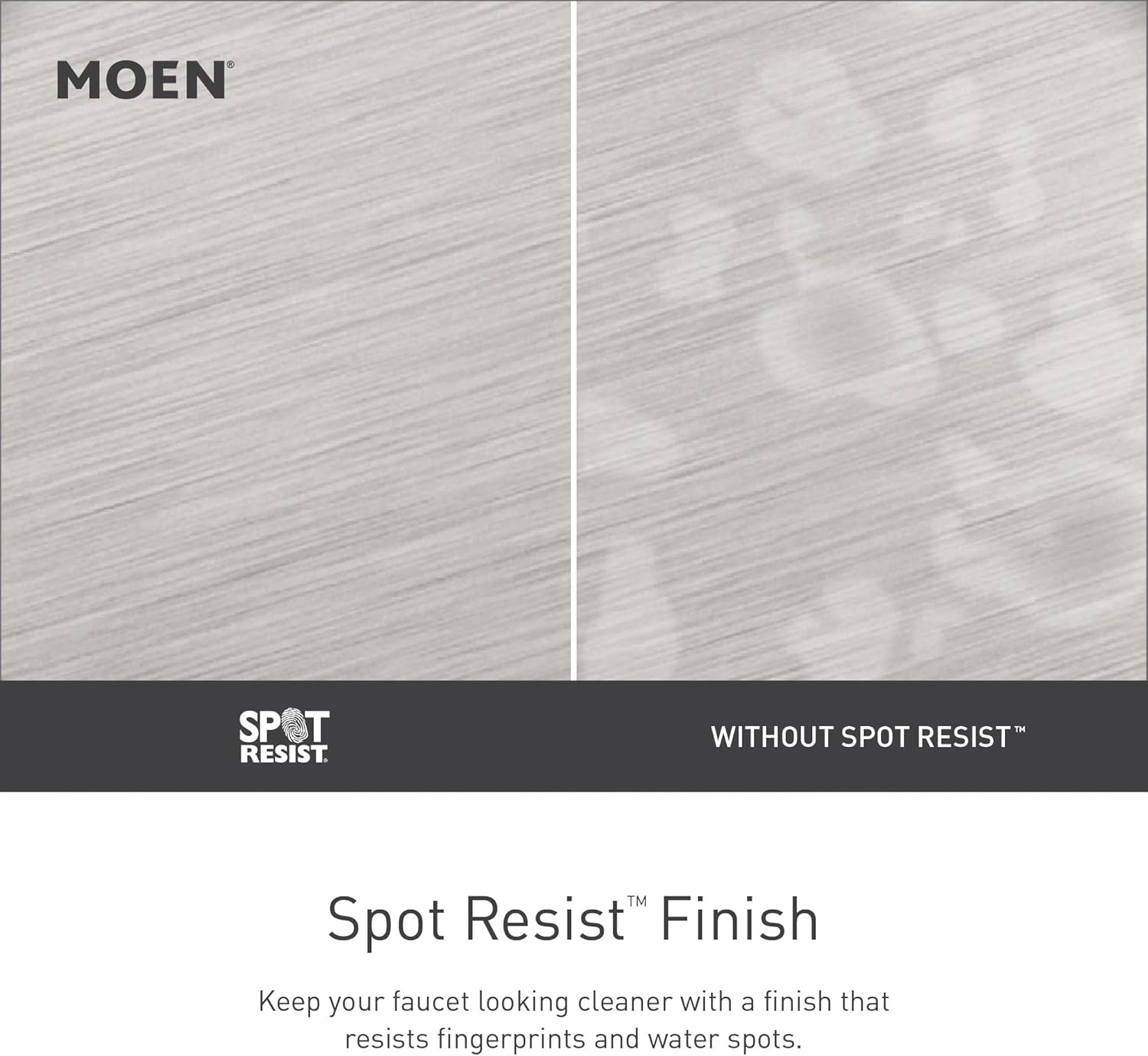 Moen 7664SRS Sleek One-Handle High Arc Pulldown Bar Faucet, Spot Resist Stainless