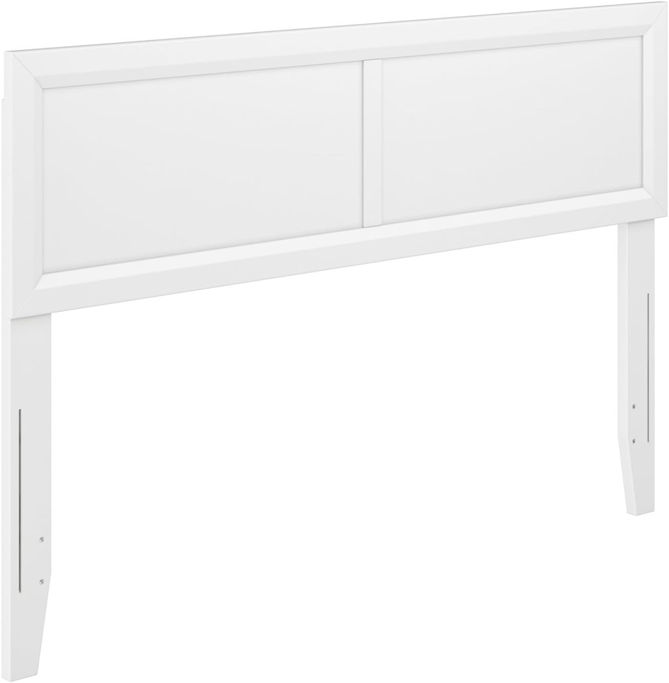 AFI, Sophia Adjustable Modern Full Wood Headboard, White