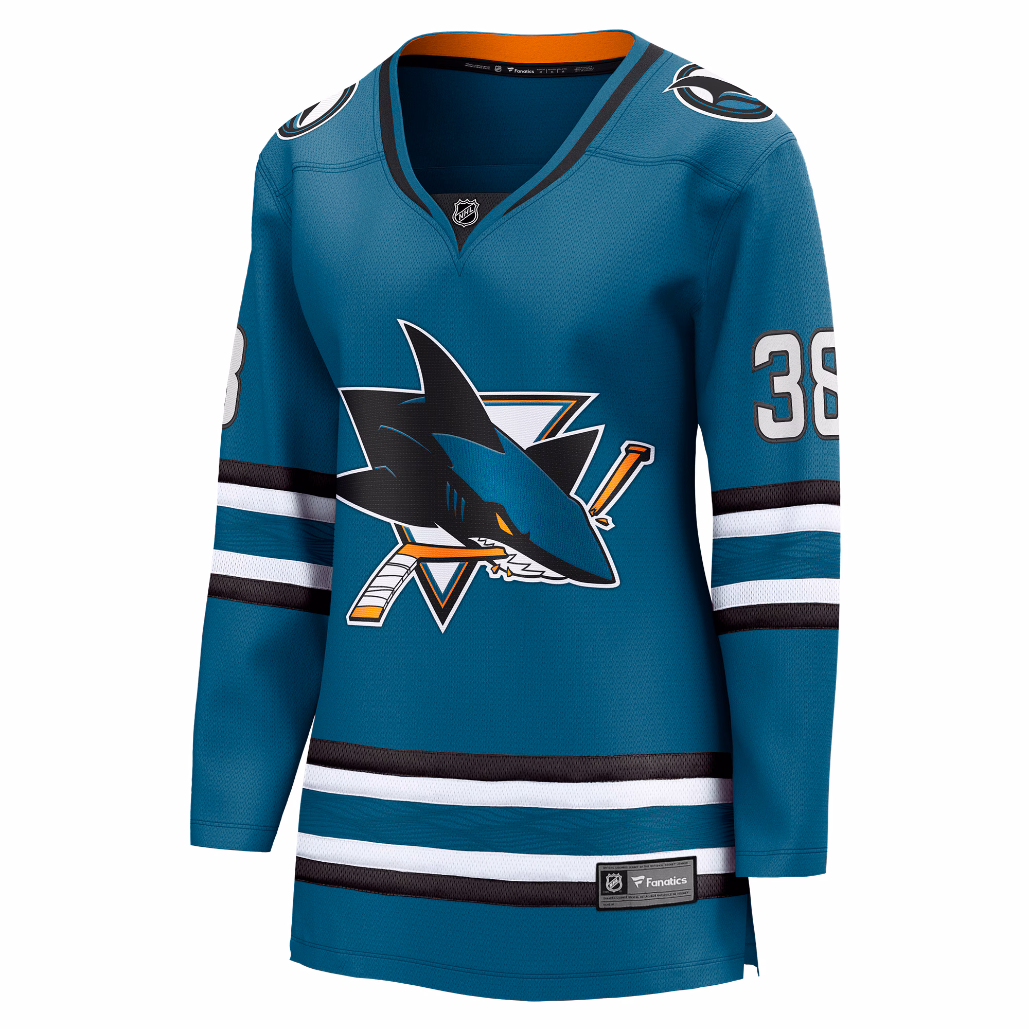 Mario Ferraro San Jose Sharks Fanatics Women's Home Breakaway Player Jersey - Teal