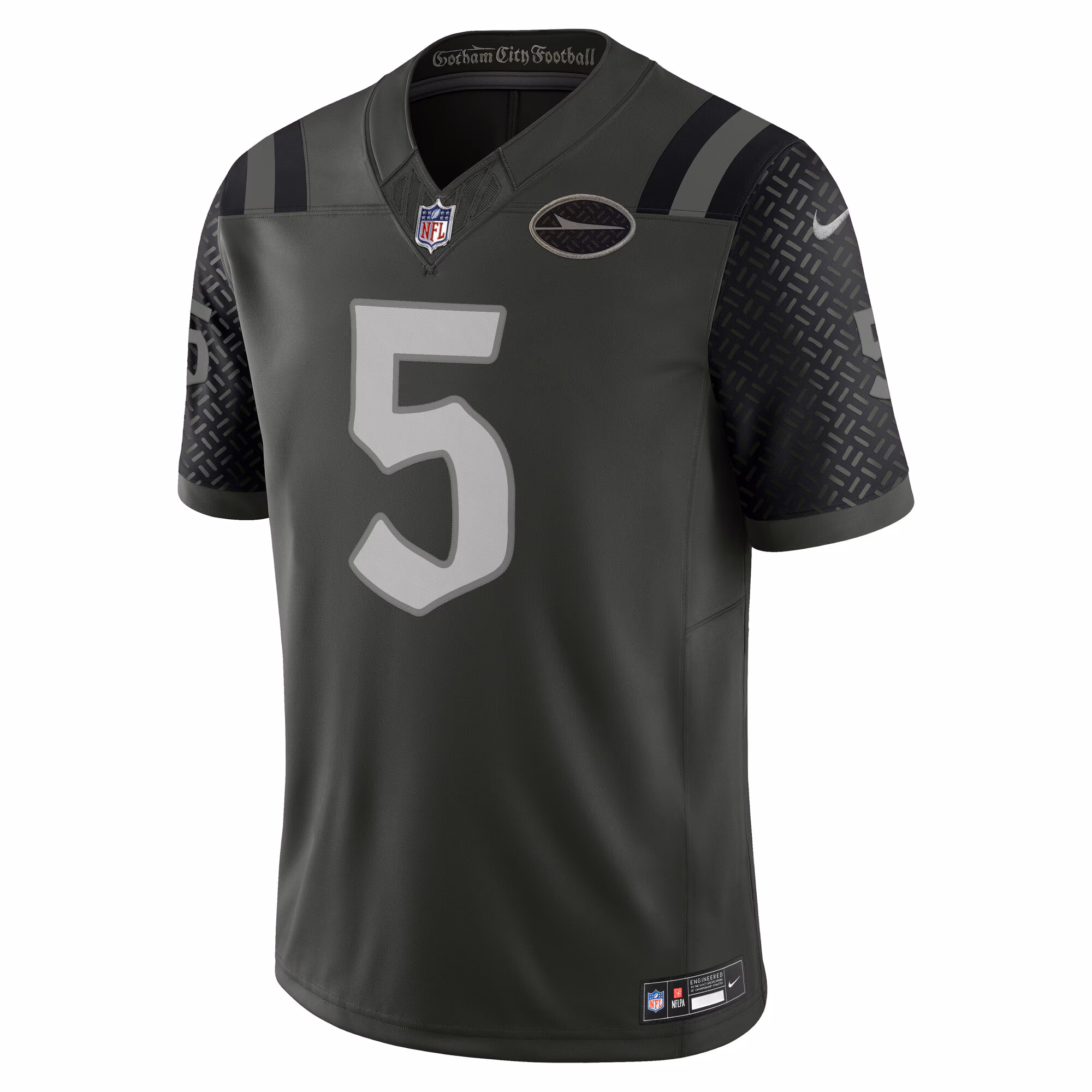 Garrett Wilson New York Jets Nike 2025 Rivalries Collection Stitched Limited Jersey - Gotham Green