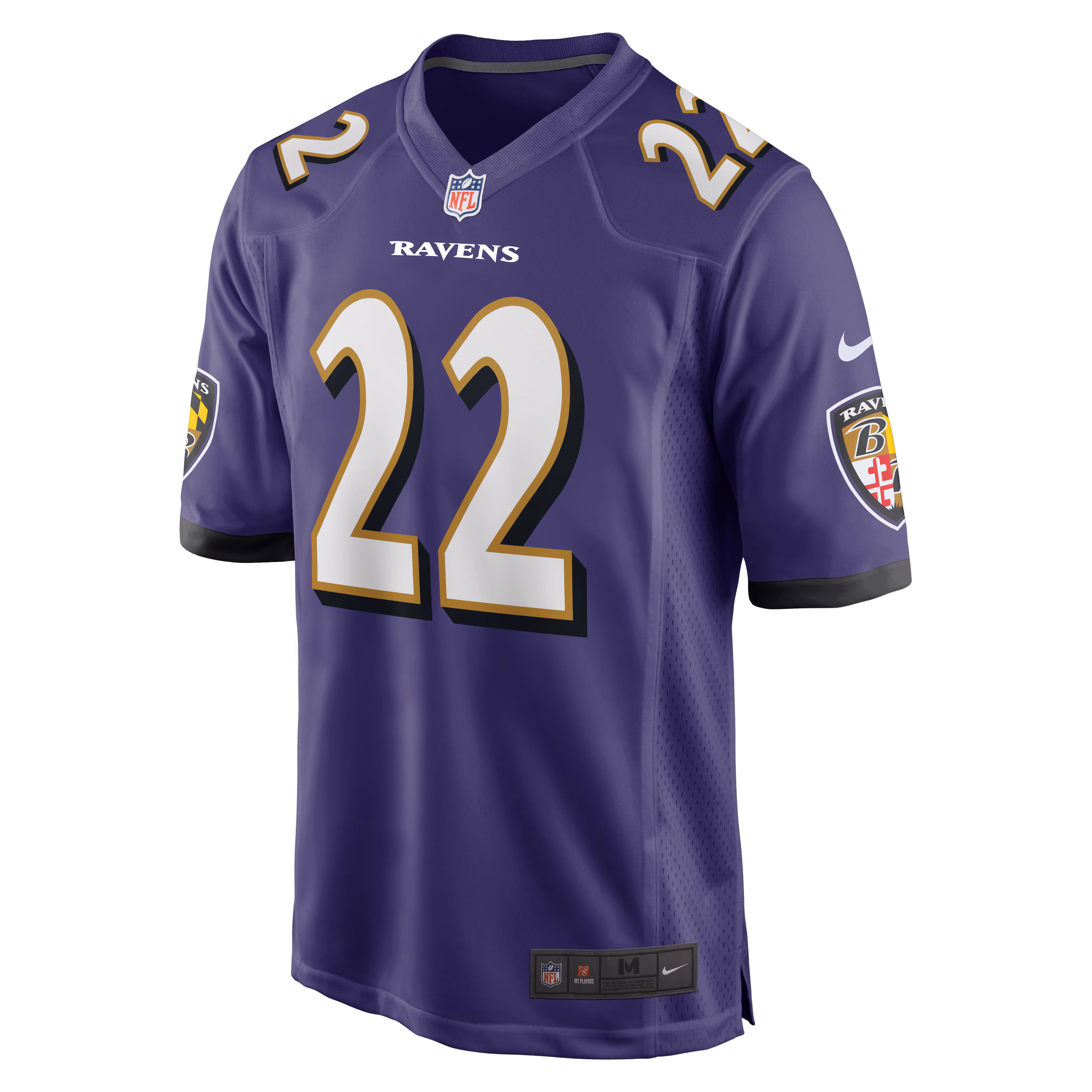 Derrick Henry Baltimore Ravens Nike Game Player Jersey - Purple