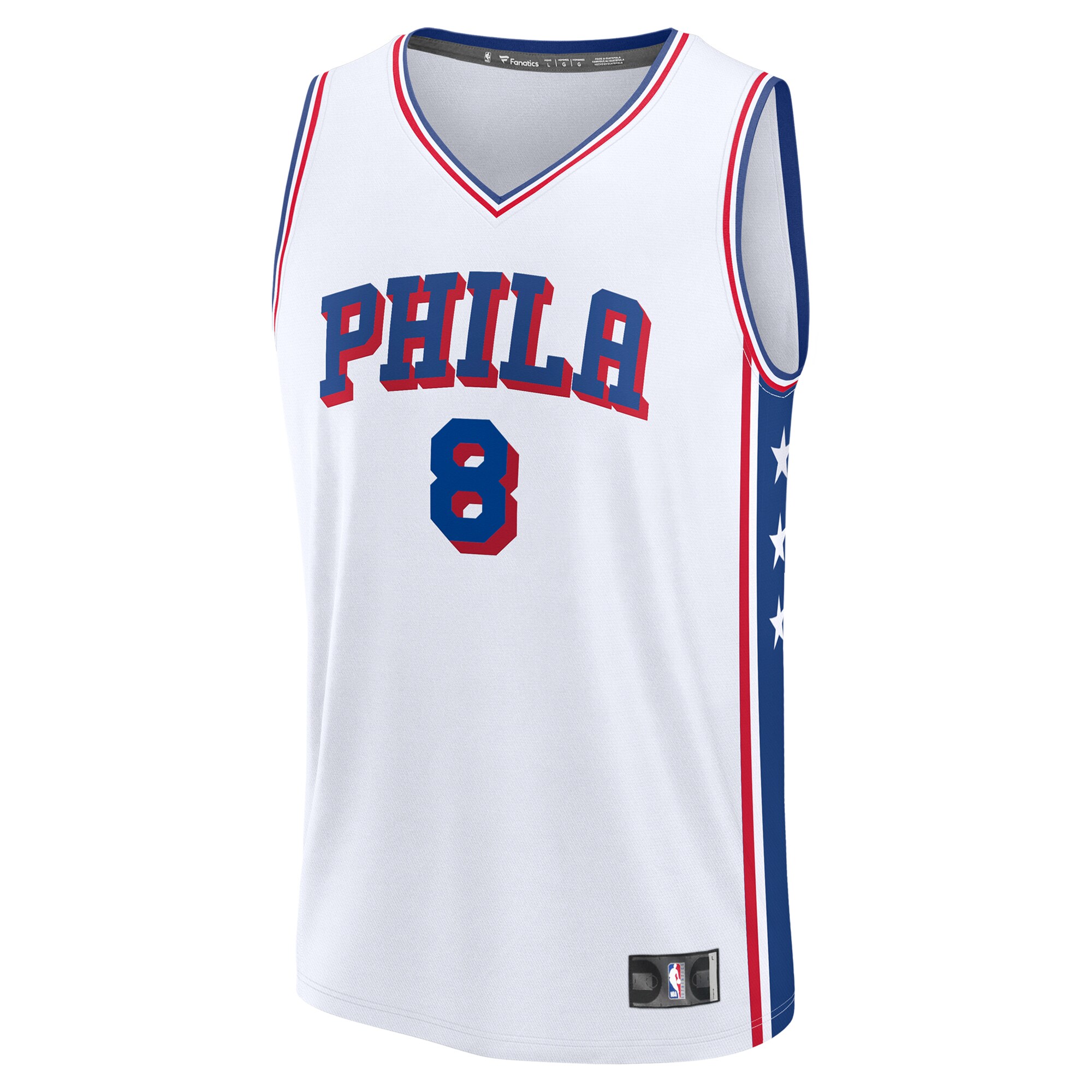 Paul George Philadelphia 76ers Fanatics Youth Fast Break Replica Player Jersey - Association Edition - White